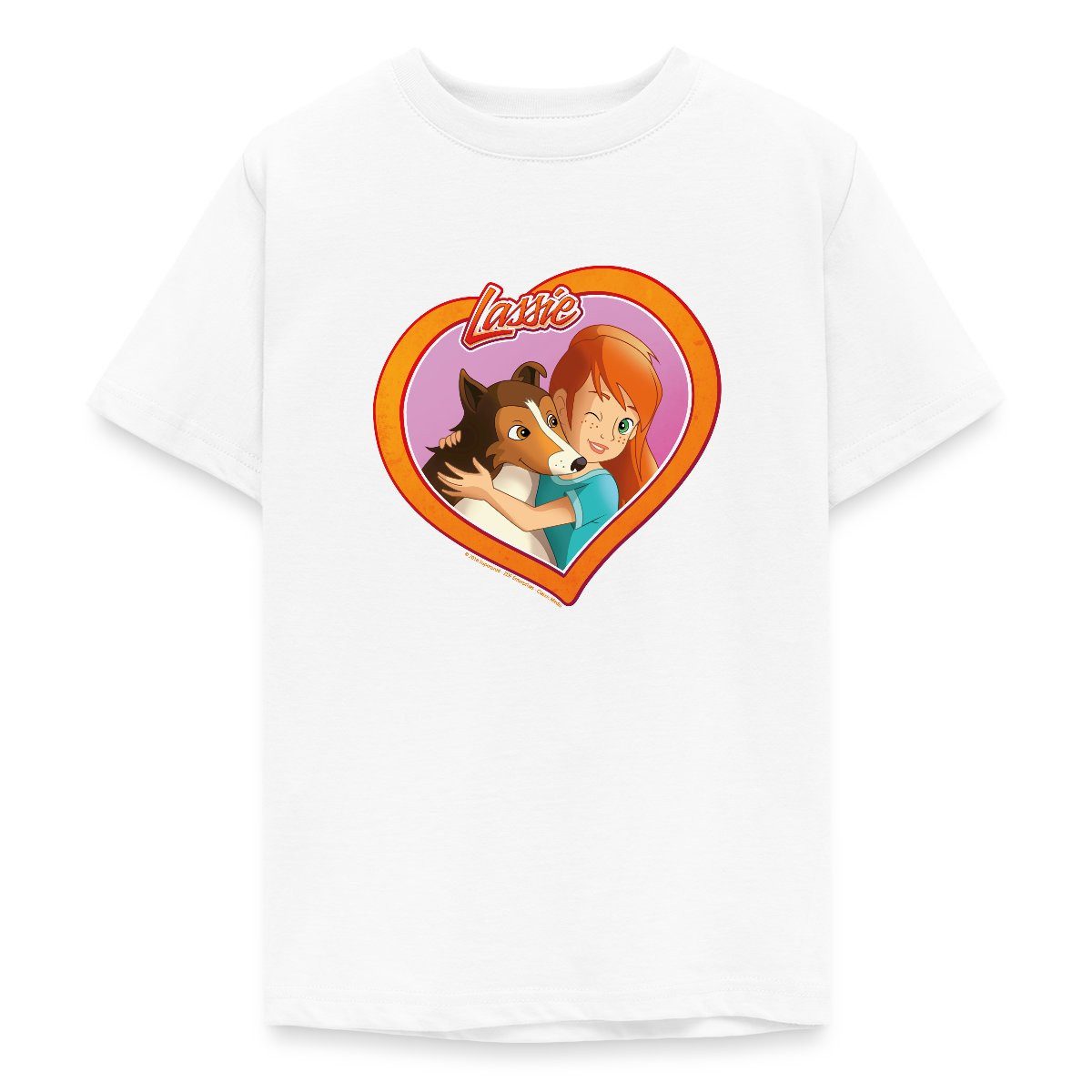 T-Shirt Lassie Ein Herz Und Eine Seele Teenager T-Shirt