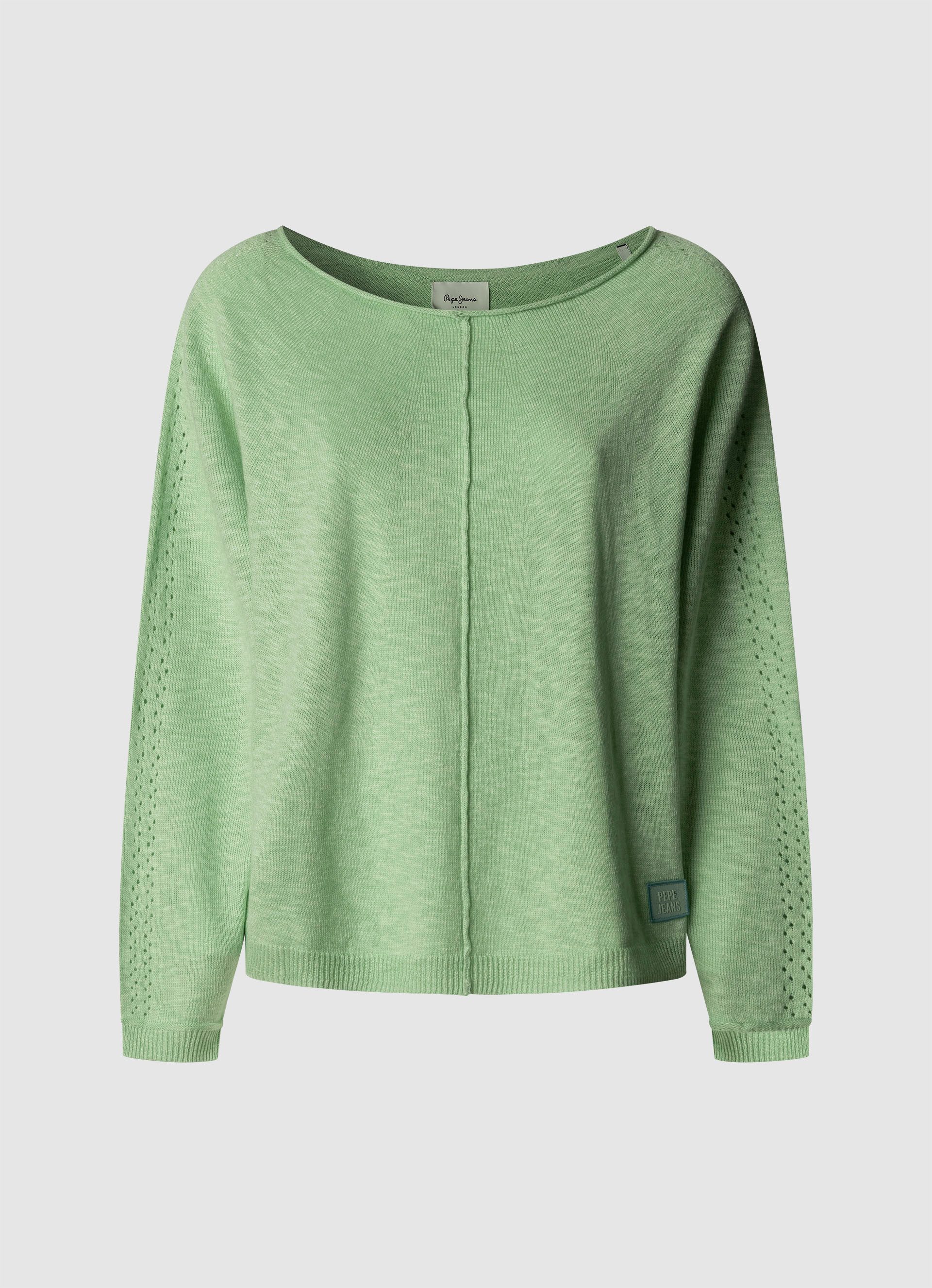 Pepe Jeans Strickpullover CANDELA mit Ajourstrickmuster günstig online kaufen