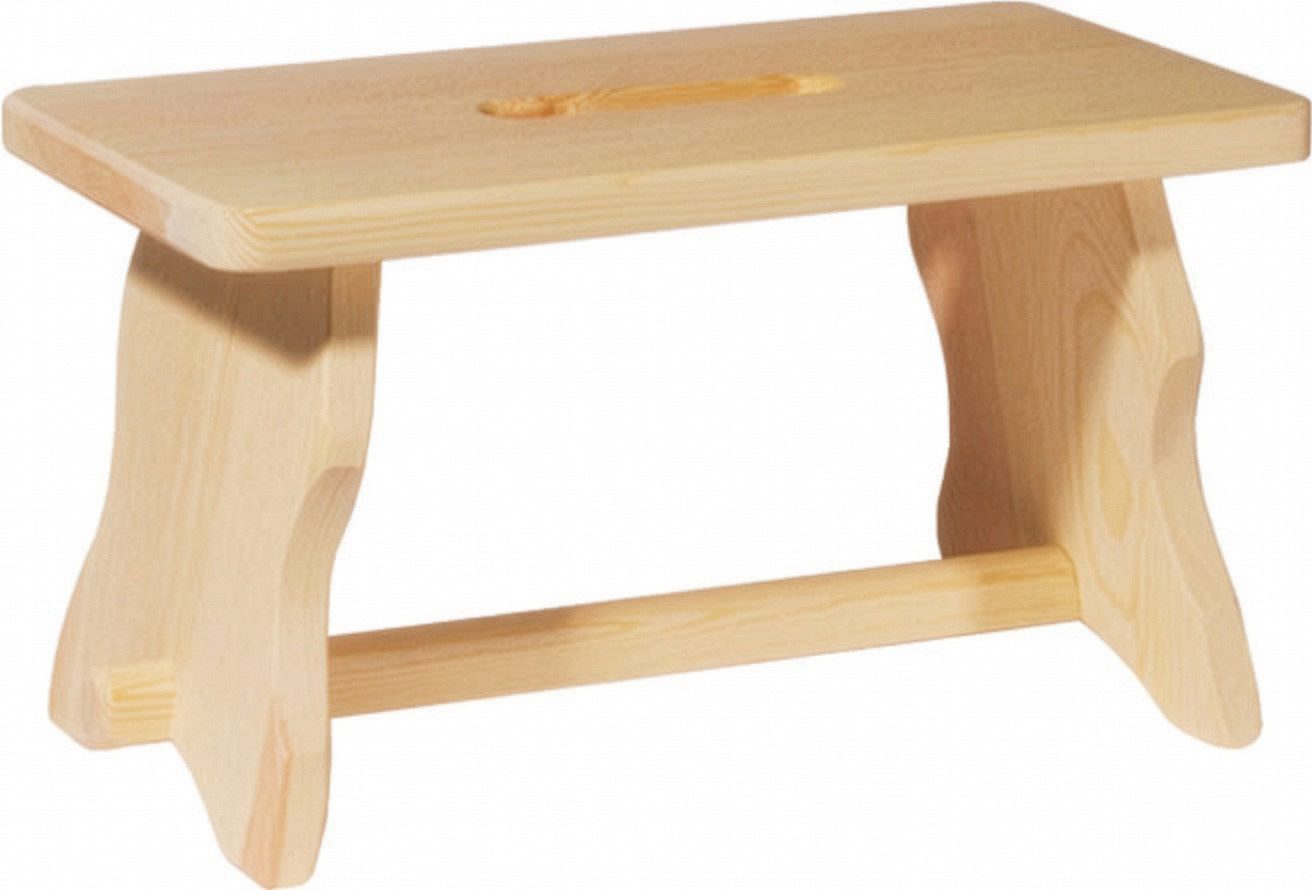 Holzwaren Wasmer Fußhocker Fußschemel "Klein"