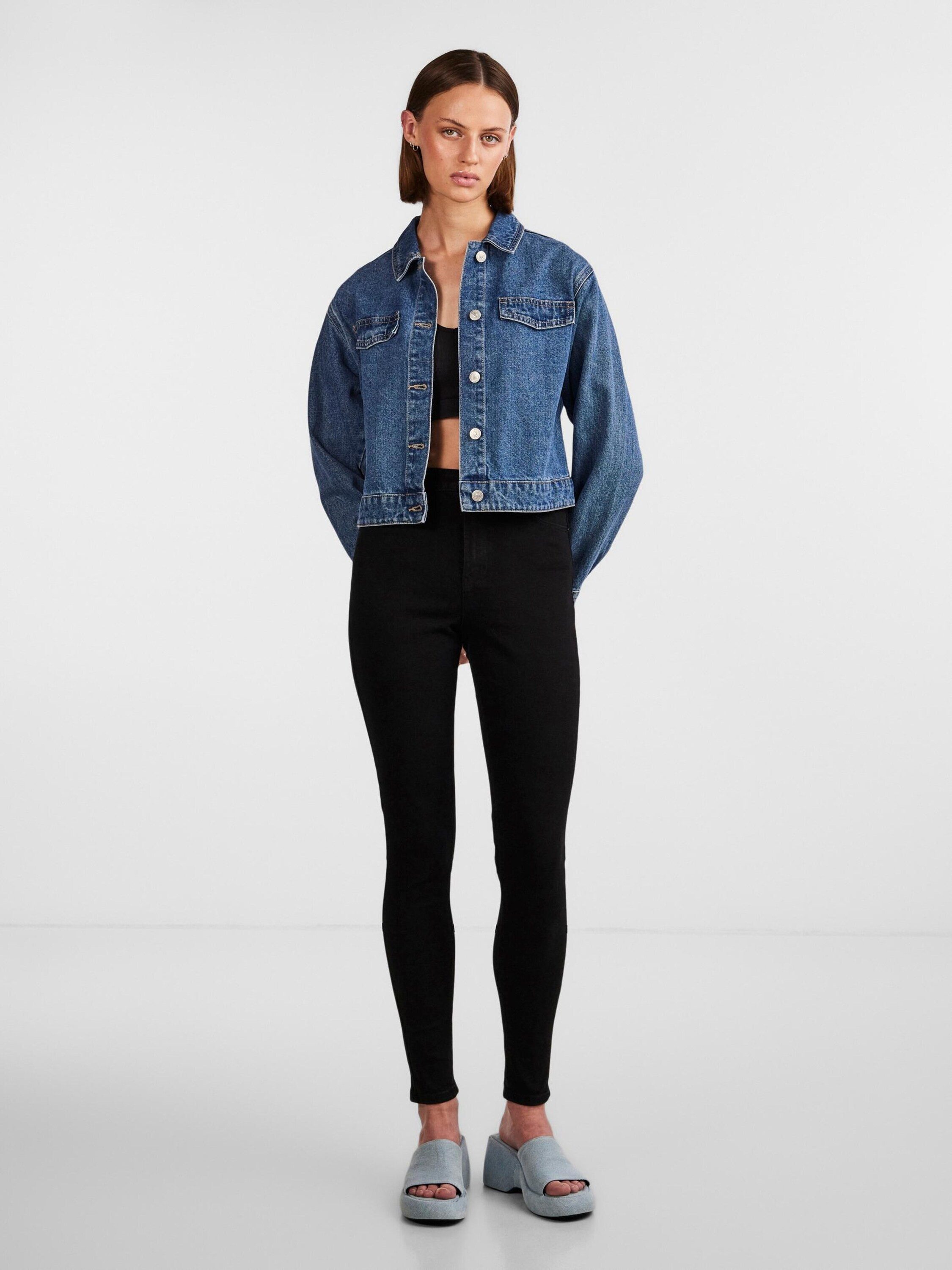 pieces 7/8-Jeans Dana (1-tlg) Plain/ohne Details – Bild 5 von 5