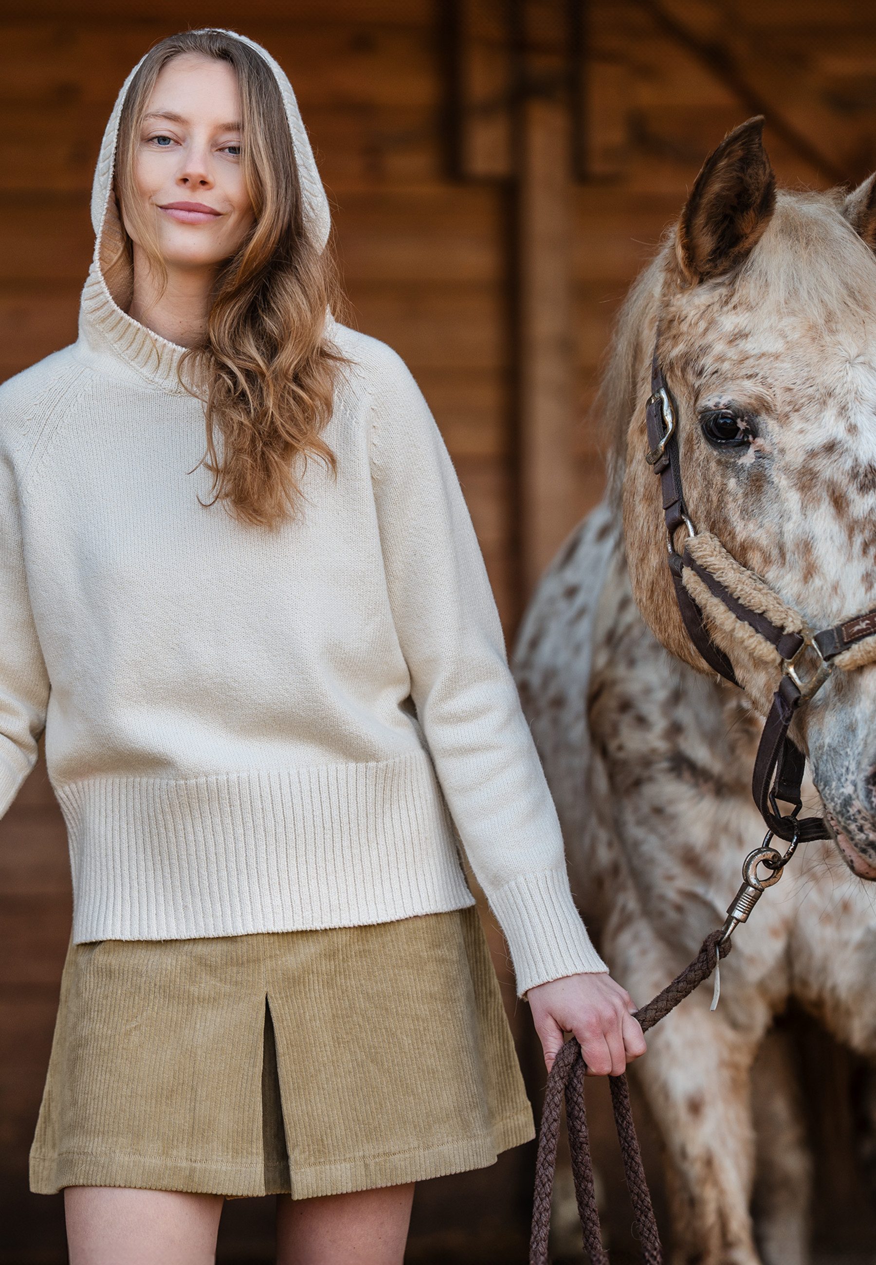 LIVING CRAFTS Strickpullover SEFFA GOTS zertifiziert