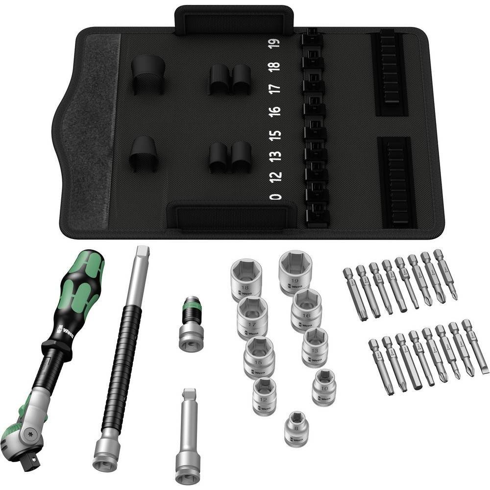 Wera Steckschlüssel Steckschlüsselsatz 3/8″ (10 mm 05004046001 – Bild 3 von 5