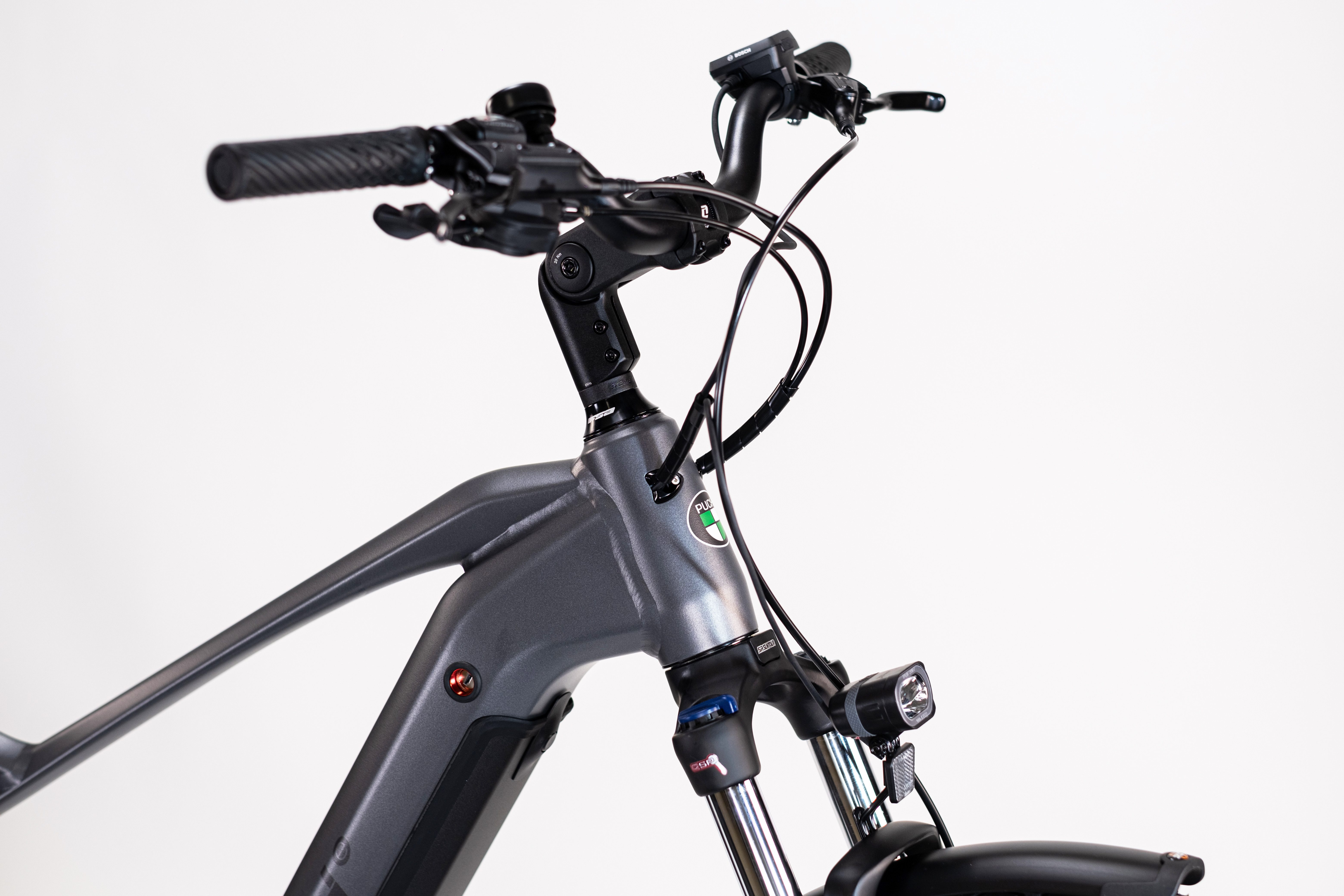 PUCH E-Bike Mountainbike PUCH C6.5 SUV / BOSCH 500 Wh 29" grau 10 Gänge, 10 Gang Shimano DEORE RDM-6000 Schaltwerk, Kettenschaltung, Mittelmotor, 500 Wh, BOSCH PERFORMANCE LINE CX 36 V/250 W