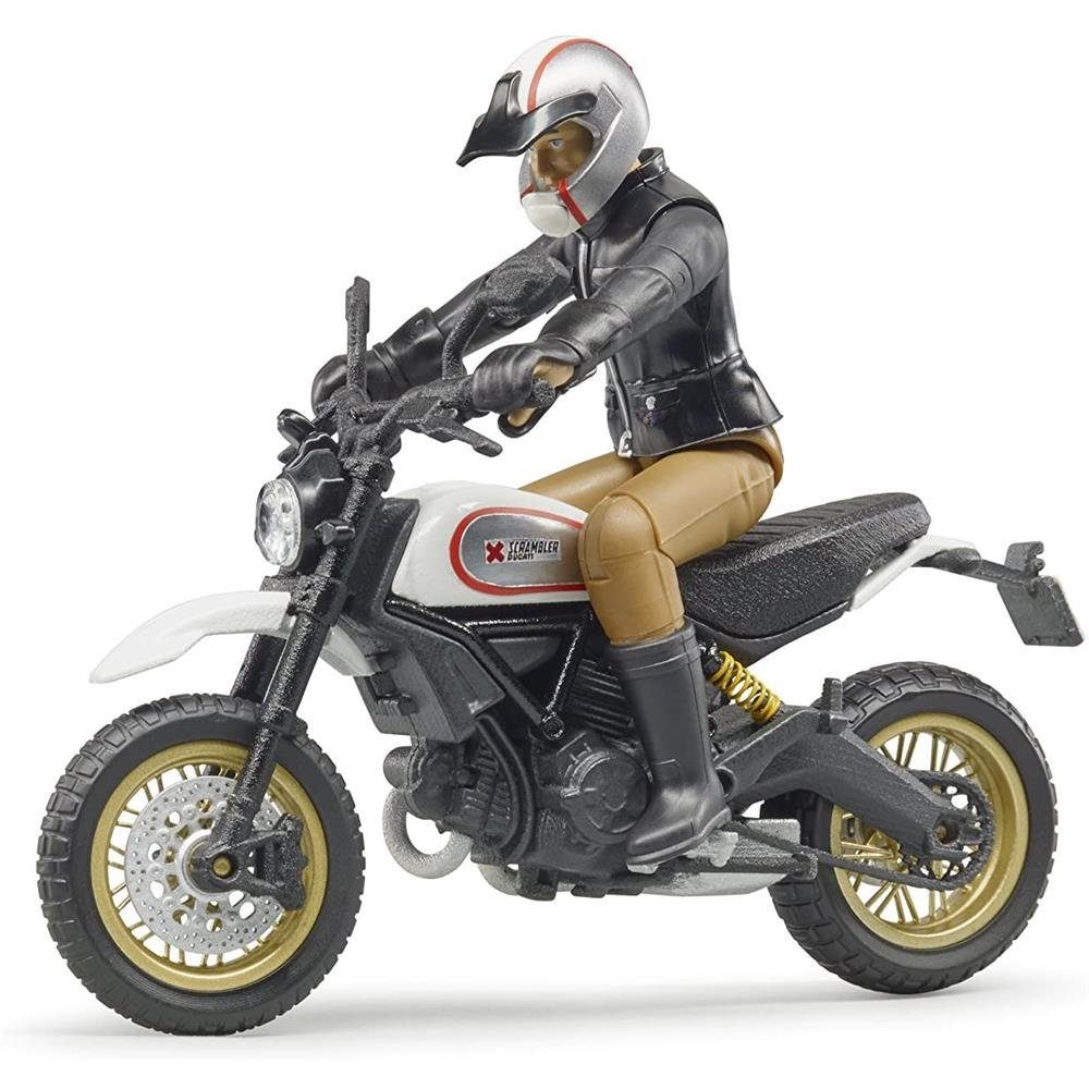 Bruder® Spielzeug-Motorrad Scrambler Ducati Desert Sled, mit Fahrer Motorrad