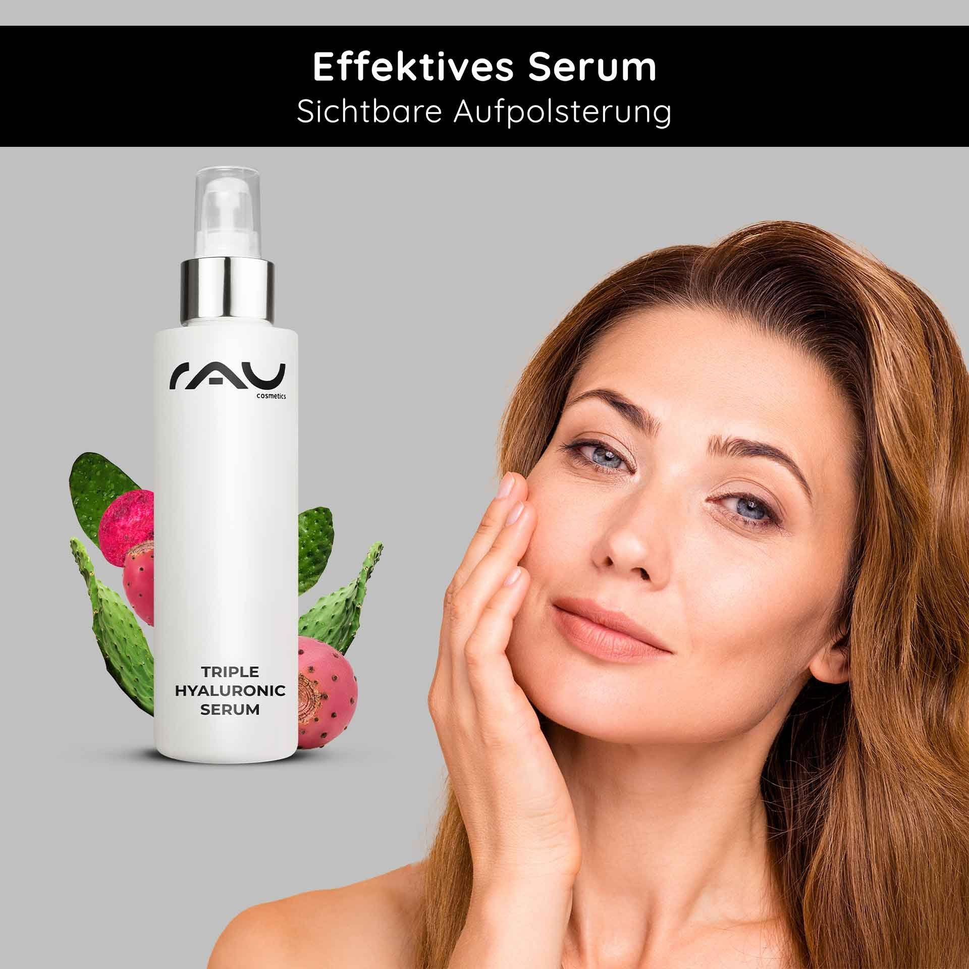 RAU Cosmetics Hyaluron Serum Triple Hyaluronic Serum