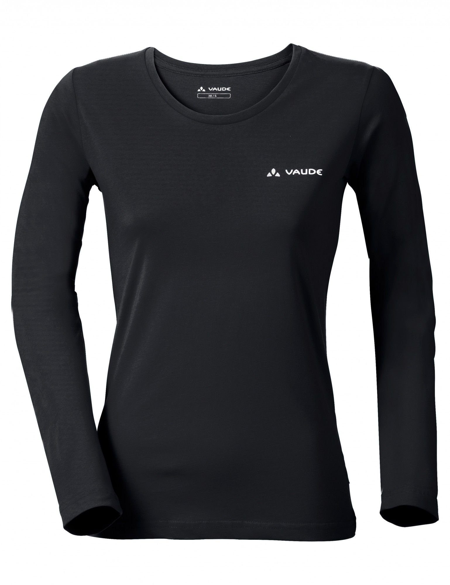 VAUDE Langarmshirt Vaude Womens Brand Black Shirt Long-sleeve Damen