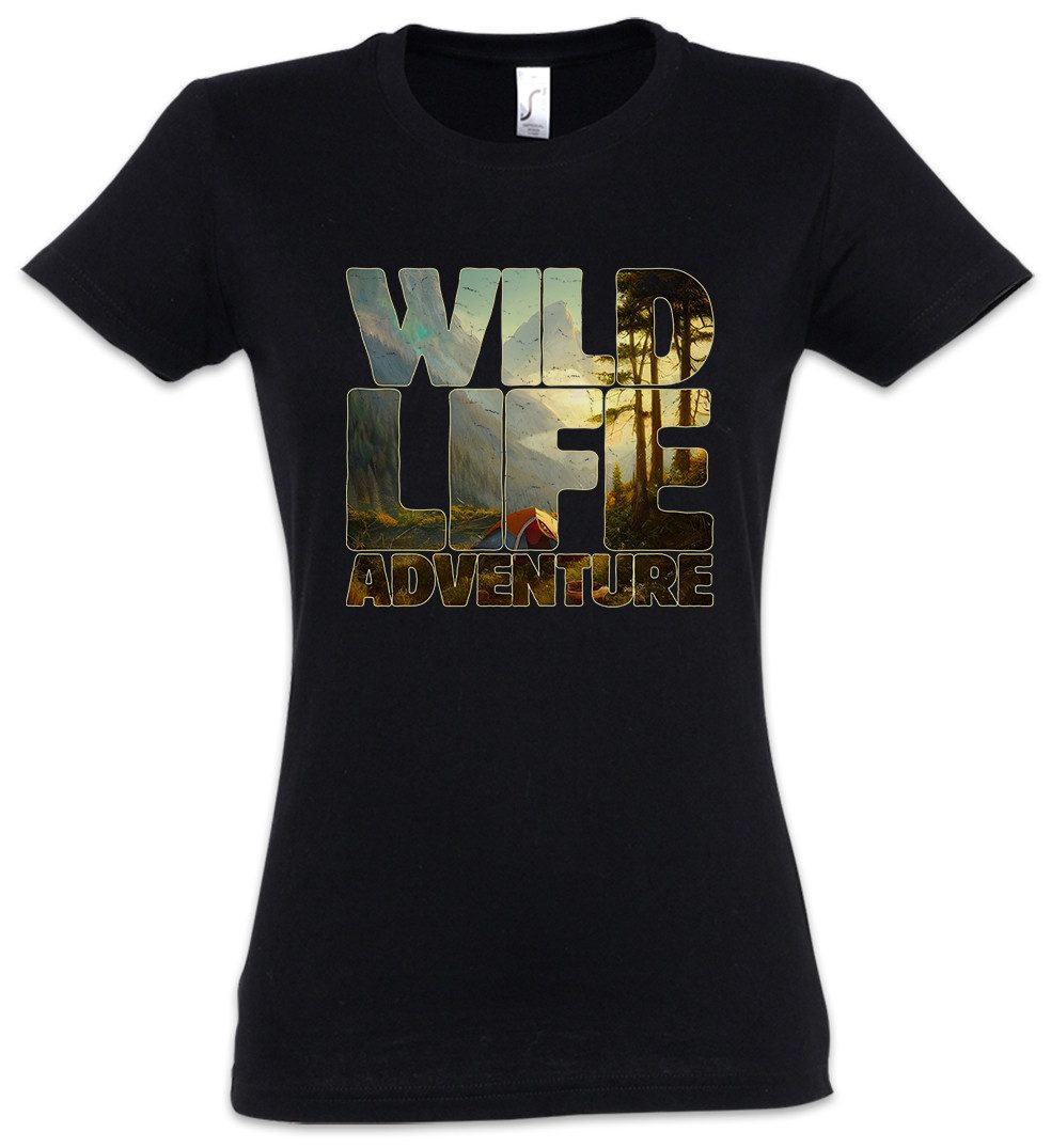 Urban Backwoods Print-Shirt Wild Life Adventure günstig online kaufen