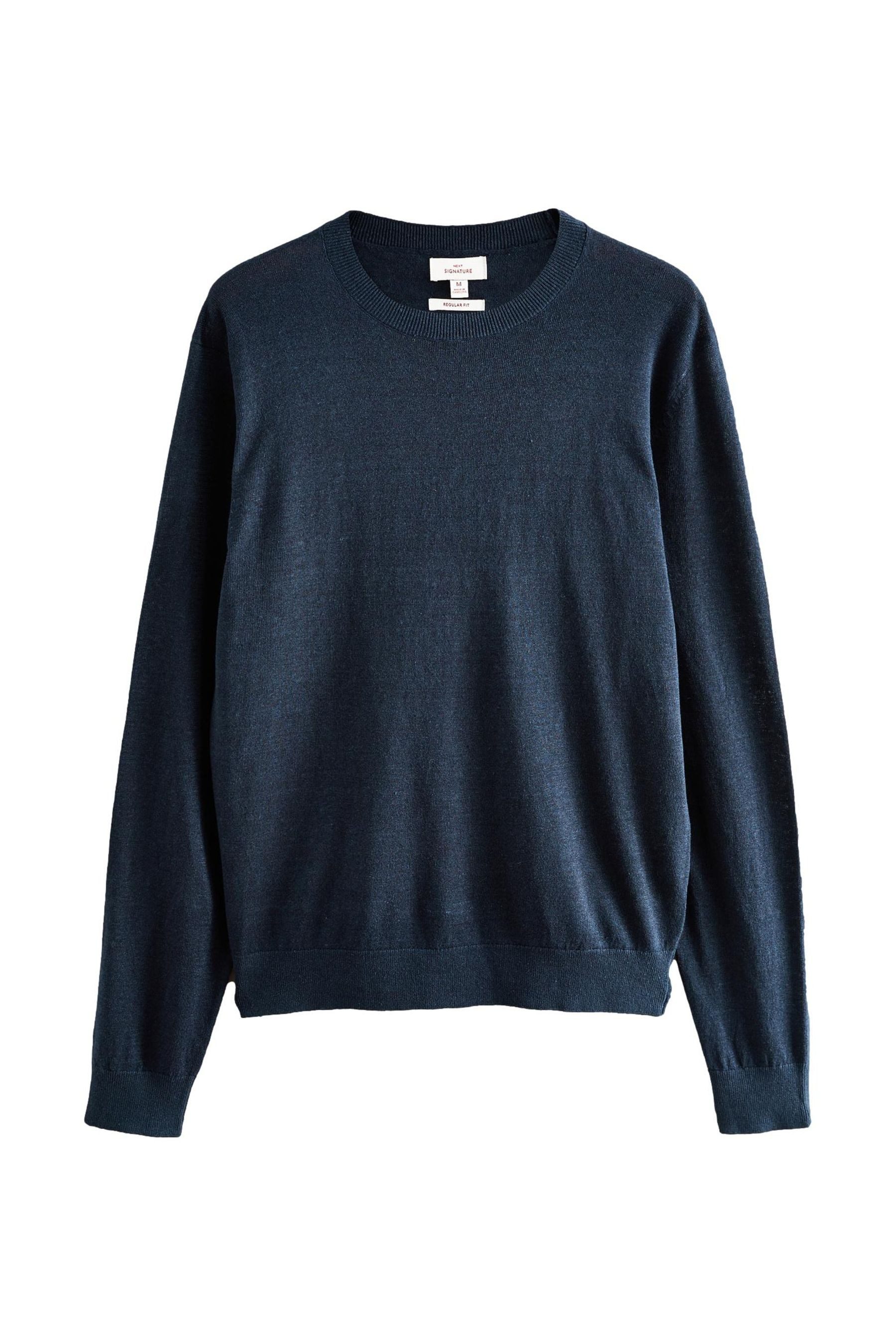 Next Rundhalspullover Signature Rundhalspullover aus 100 % Leinen (1-tlg). € 79,00
