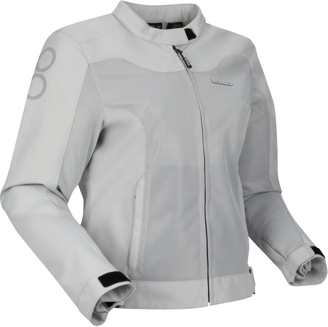 Bering Motorradjacke Alias Mesh Damen Motorrad Textiljacke Atmungsaktiv protektoren reflektierende robust protektorentaschen re