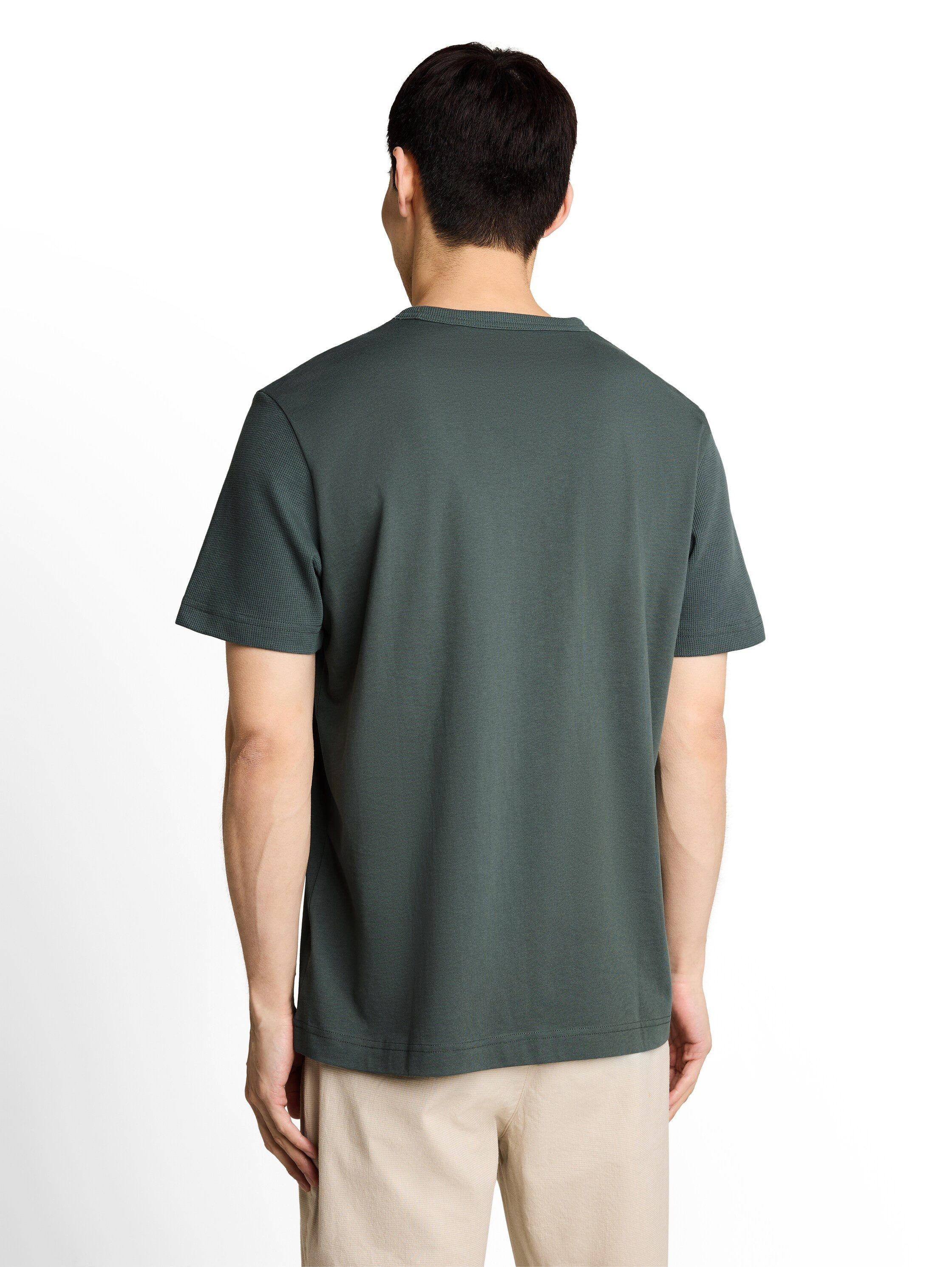 TOM TAILOR Kurzarmshirt Sommershirt mit Struktur-Details – Bild 2 von 5