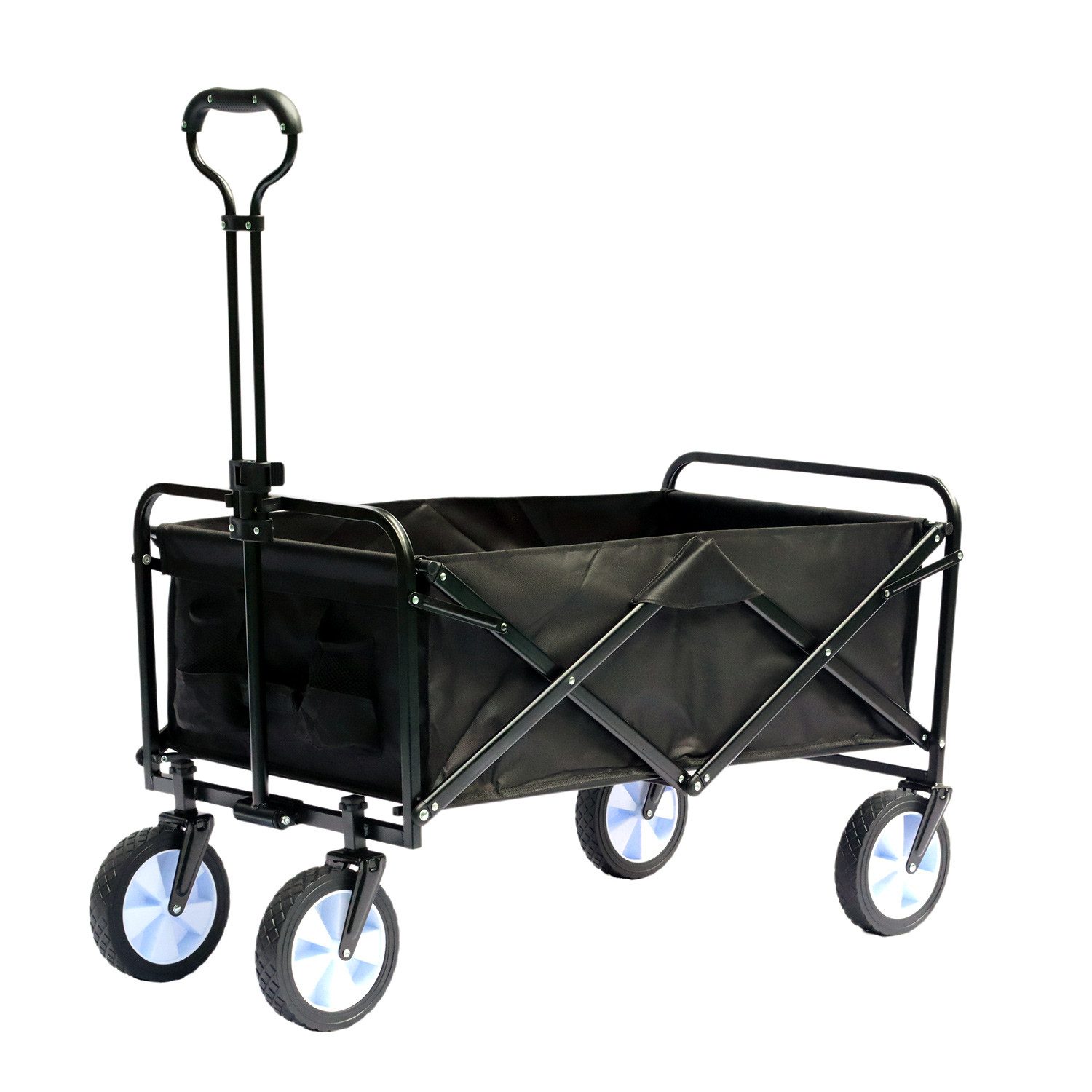 Bollerwagen Premium Faltbarer Bollerwagen Transportwagen Handwagen Gartenwagen