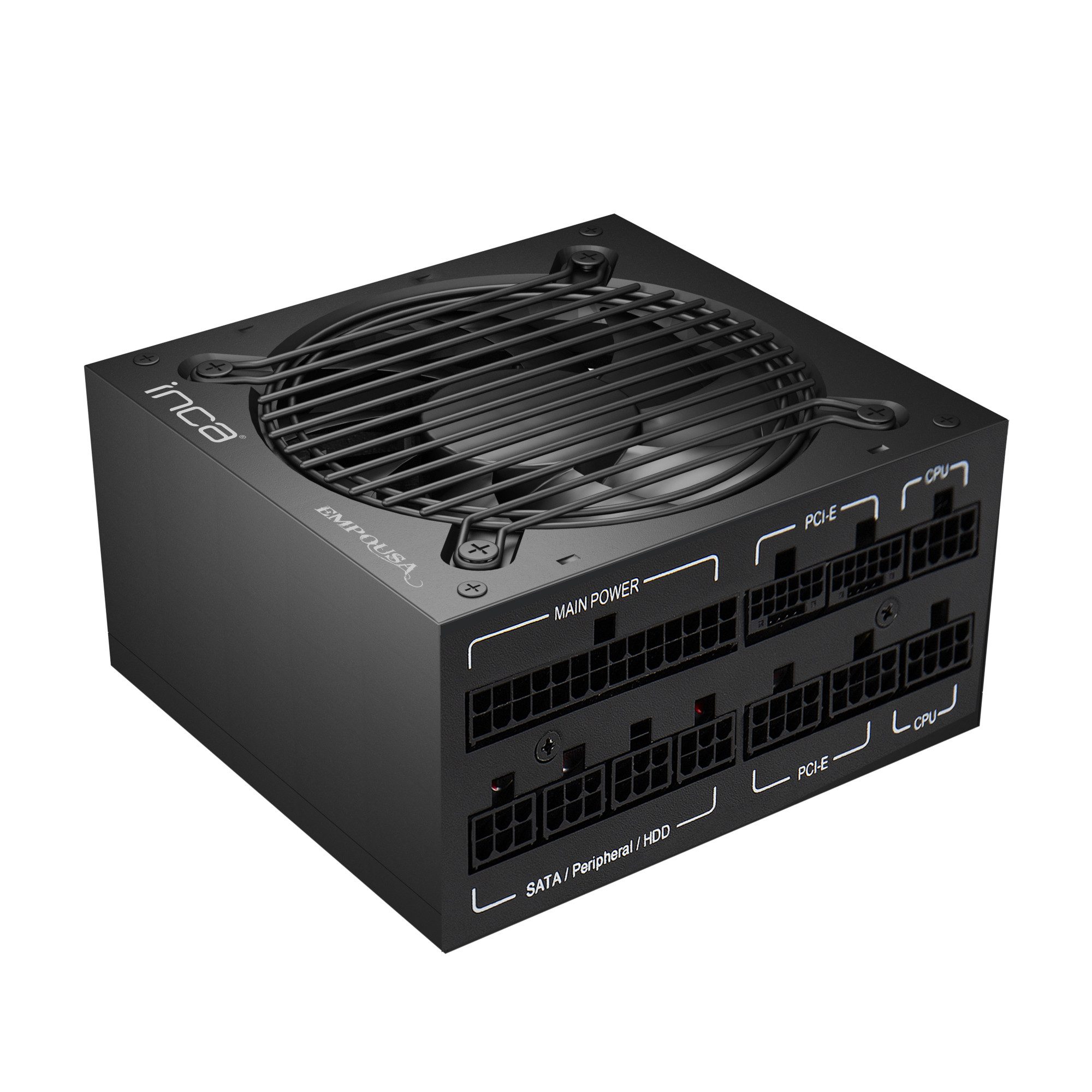 INCA Silent Power Supply Kompatibel mit dem neuesten ATX 12V V2.3 Standard PC-Netzteil