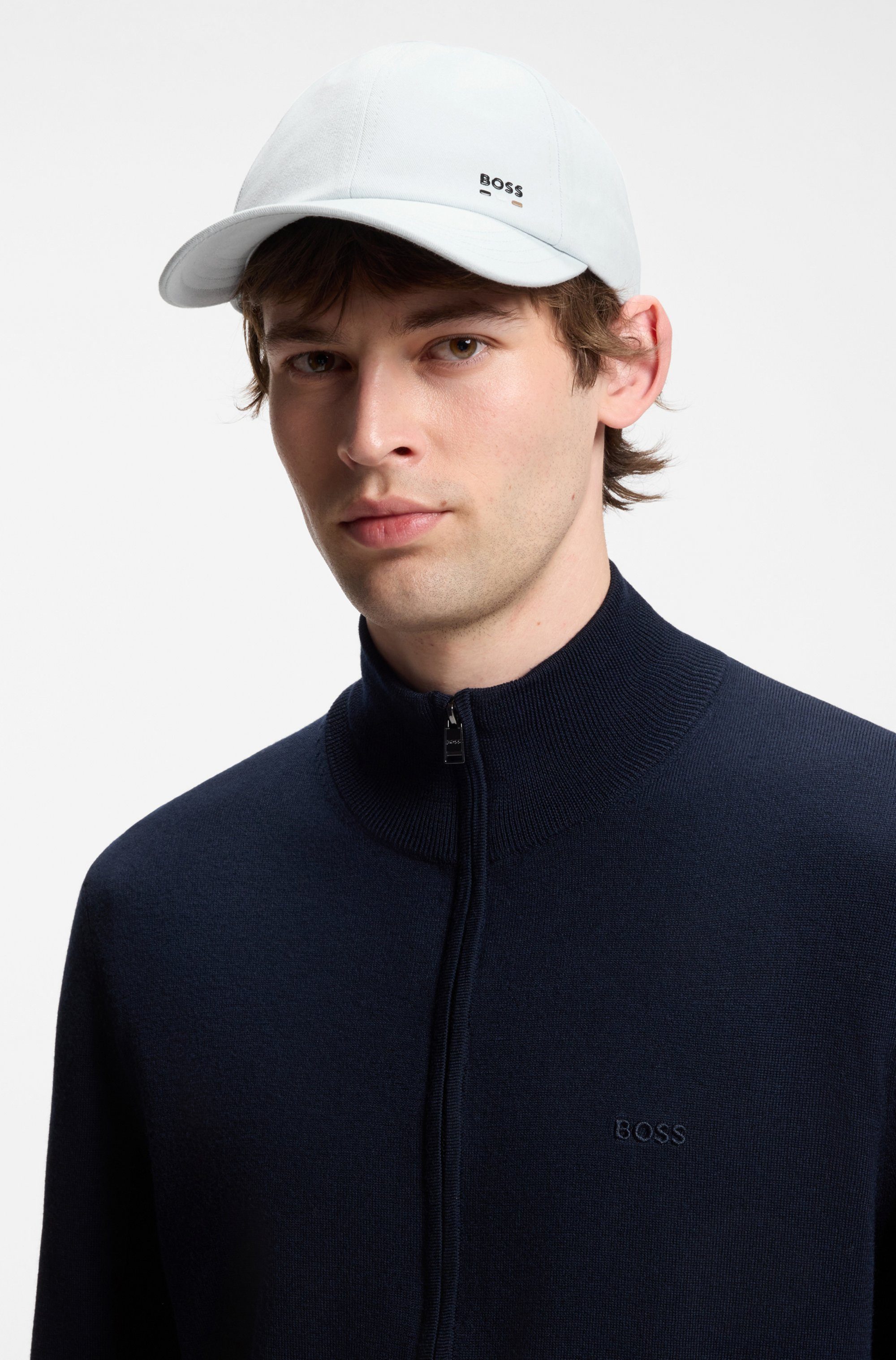 BOSS Baseball Cap Zed BOSS Icon aus Baumwoll-Twill, unisex