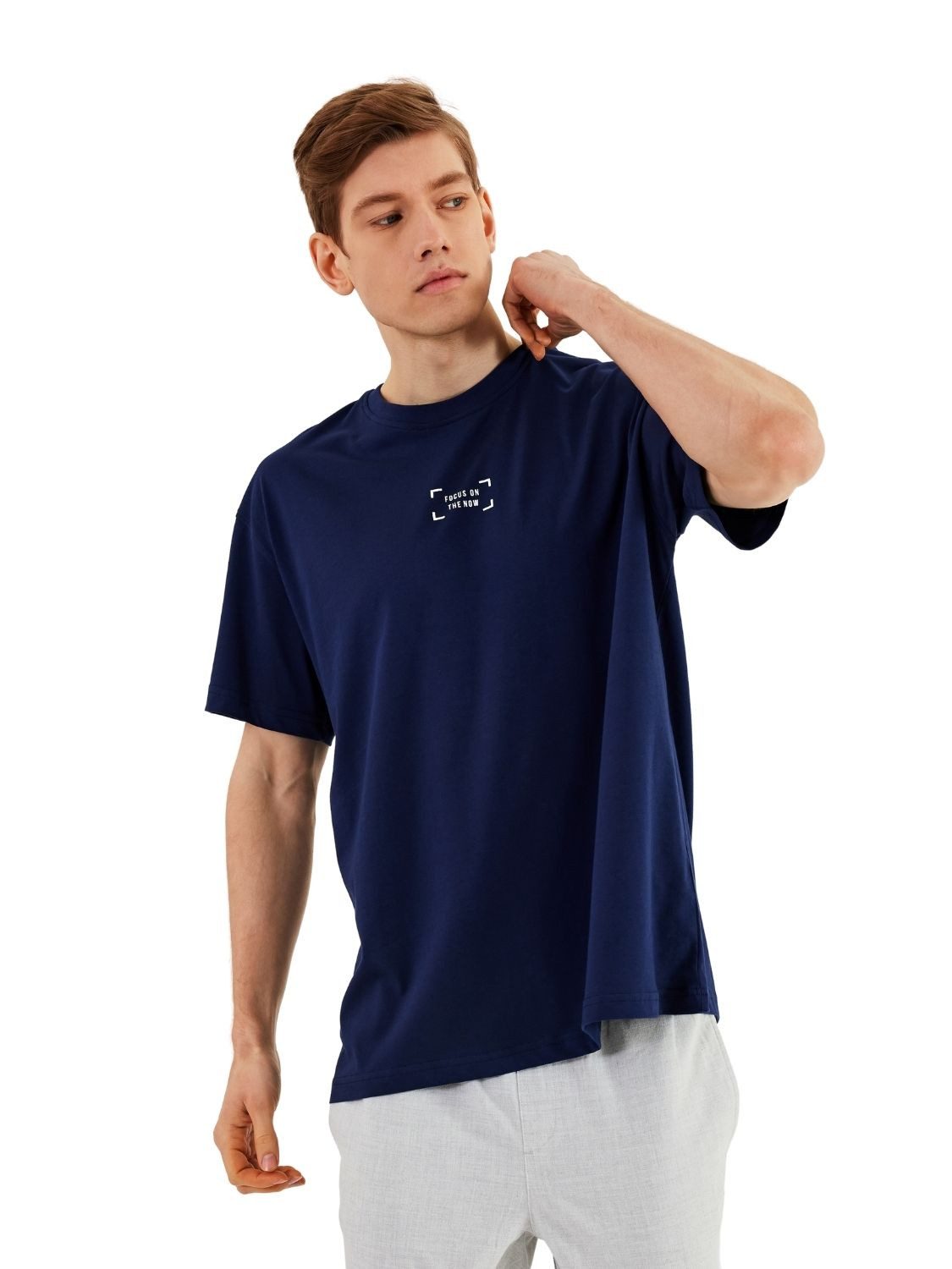 COMEOR Oversize-Shirt Herren T-Shirt: Trendige Urban Streetwear für lässige günstig online kaufen