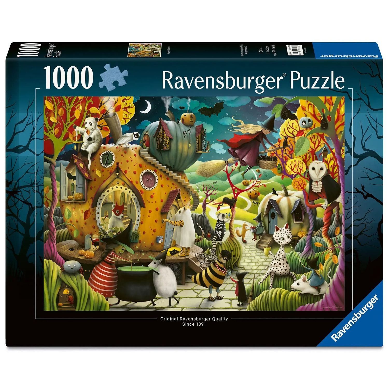 Ravensburger Puzzle Erwachsenenpuzzle 1000 Teile - Happy Halloween, 1000 Puzzleteile
