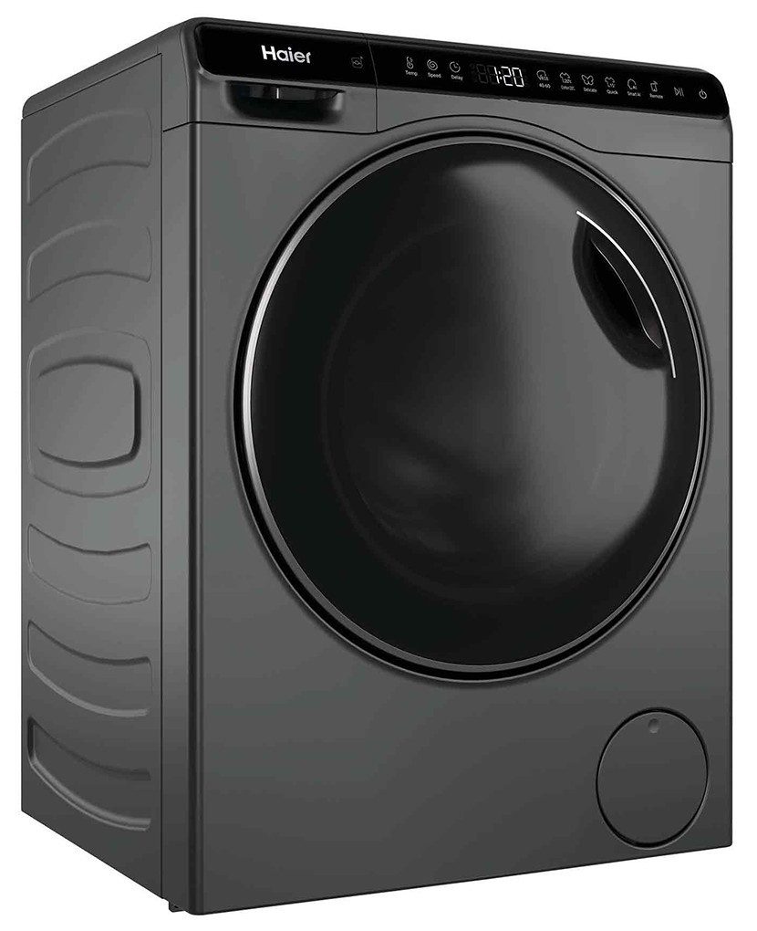 Haier Mini-Waschmaschine HW50-BP12307GU1, 5 kg, 1200 U/min, Selbstreinigung dank Smart Dual Spray