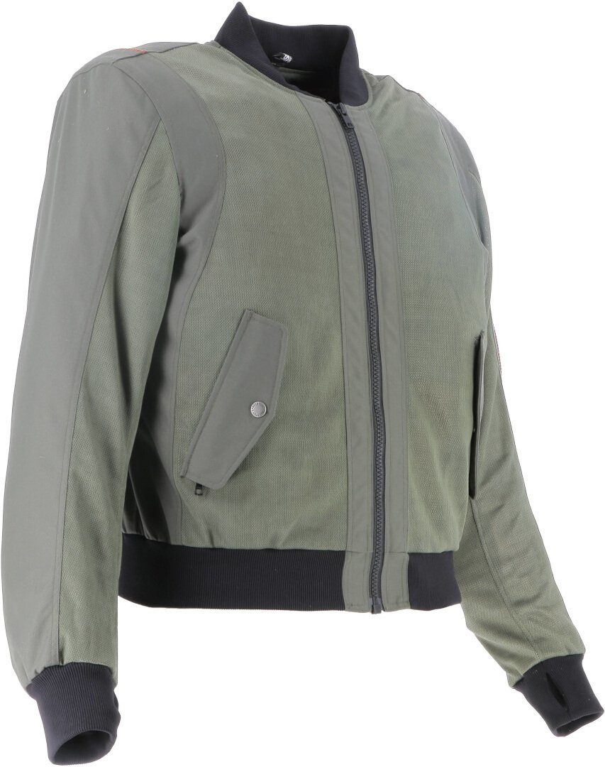 Elis Motorrad Textiljacke Motorradjacke Khaki Air Helstons