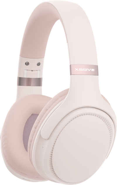 COFI 1453 Kabellose Over-Ear Kopfhörer mit Bluetooth V5.3 - Rose Gold Over-Ear-Kopfhörer