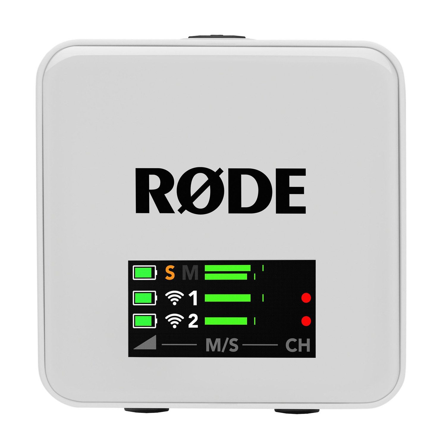 RØDE Rode Wireless GO Gen 3 Weiss mit 2x Smartlav und 2x SC3 Digitales Aufnahmegerät (Vorteils-Set mit Lavaliermikrofon und Adapter)