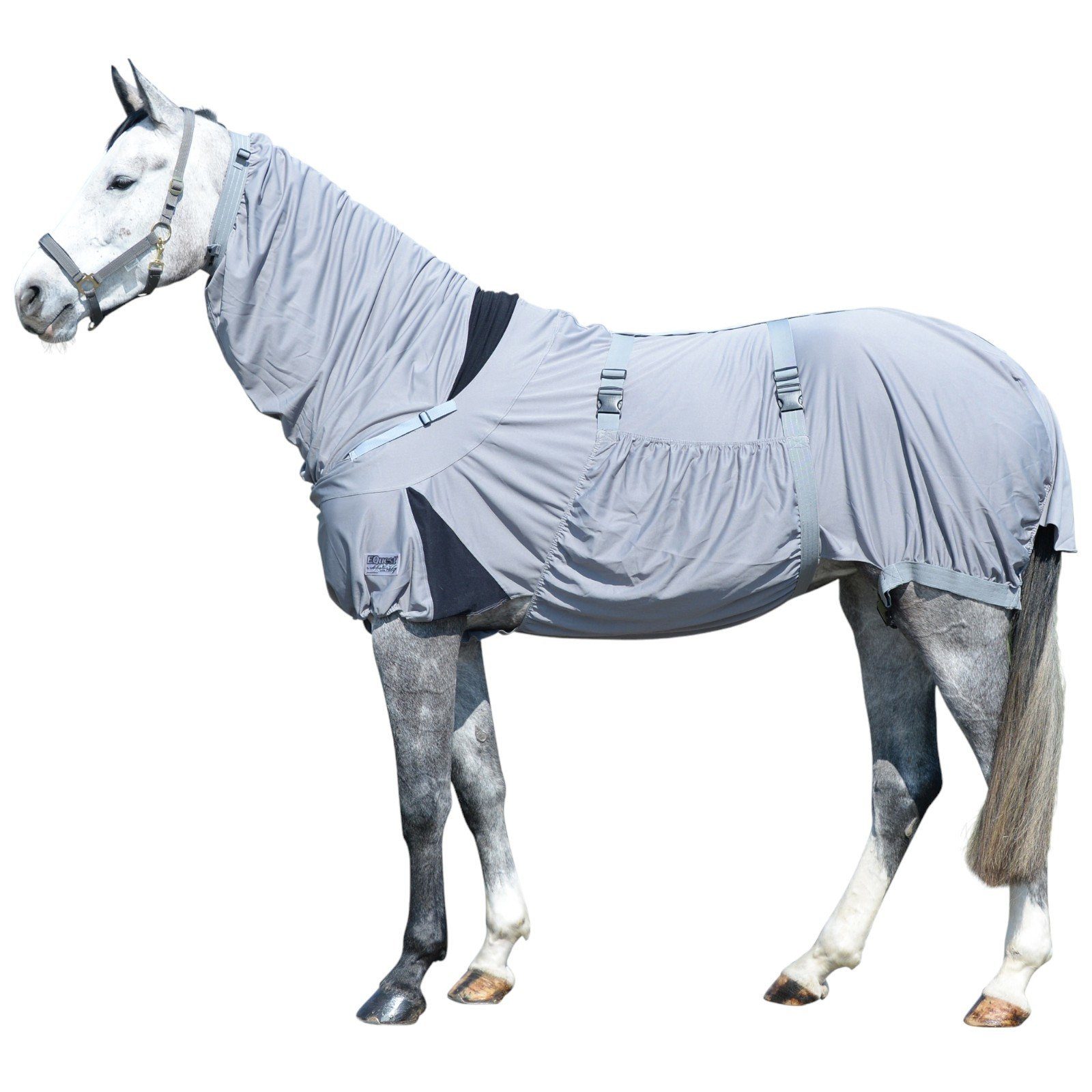 EQuest Ekzemerdecke Ekzemerdecke für Pferde Culex C, grau, 145 cm