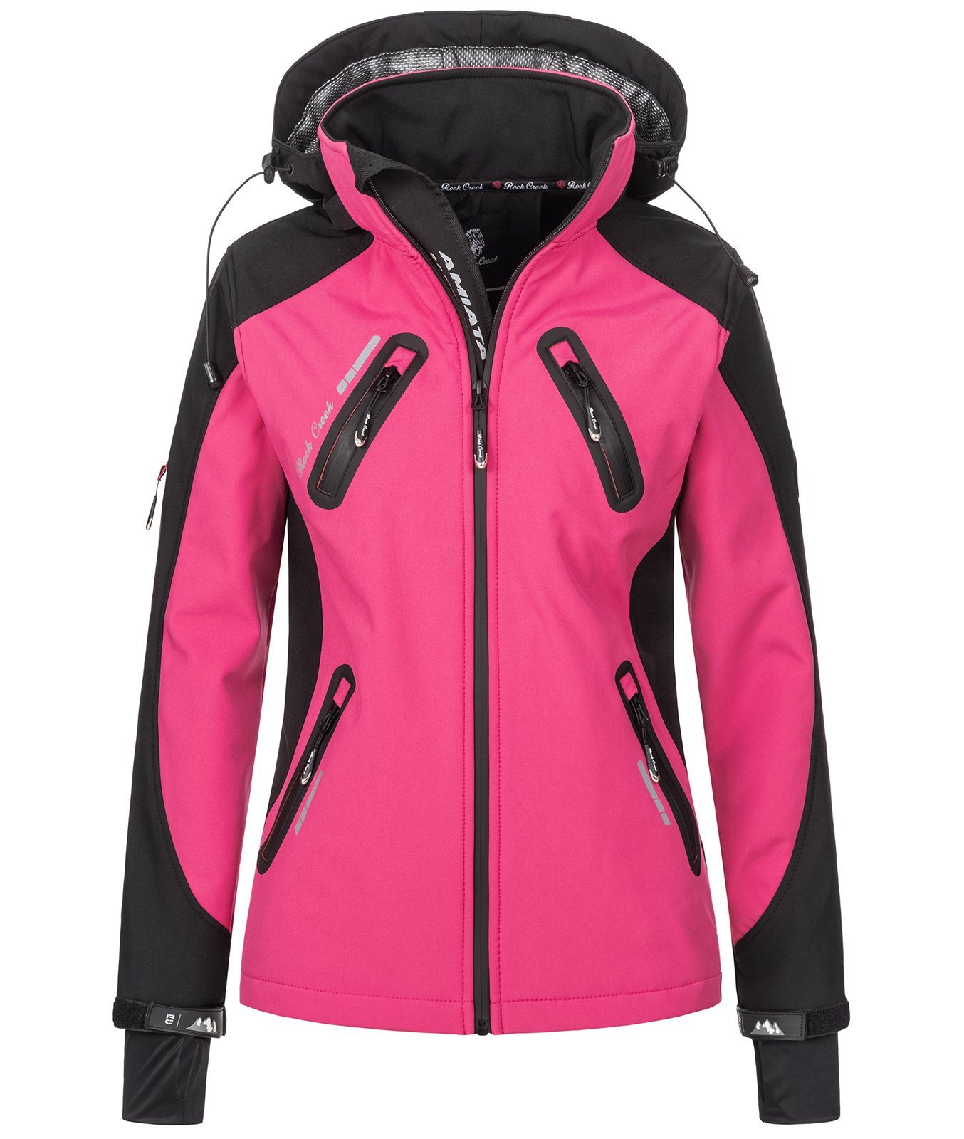 Rock Creek Softshelljacke Damen Softshelljacke Wanderjacke D-441