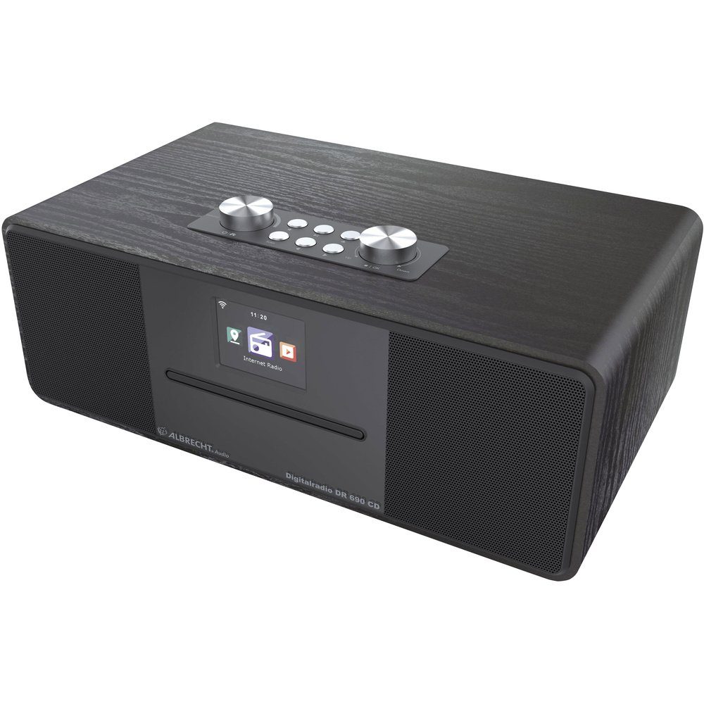 CD, Albrecht Albrecht Internet Radio Internet, DAB+, UKW Bluetooth® Tischradio DR 690