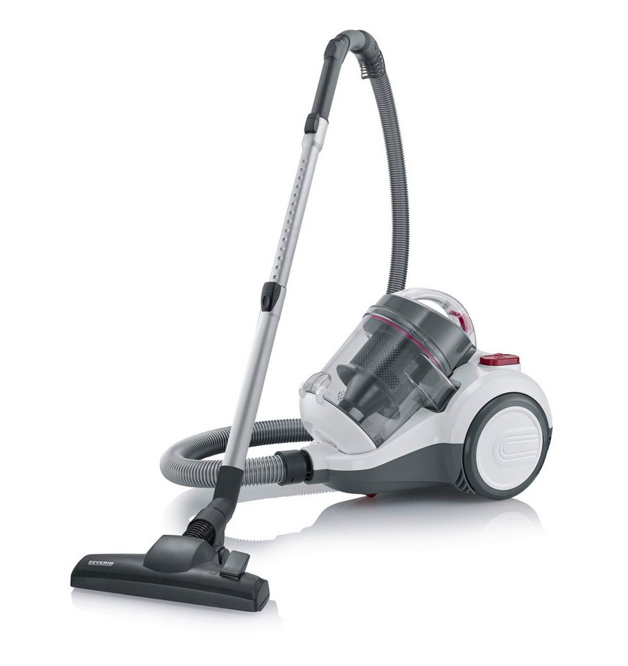 Severin Bodenstaubsauger CY 7088, 800 W, Beutelloser Zyklon-Staubsauger, ohne Beutel, 800W, 9m Aktionsradius