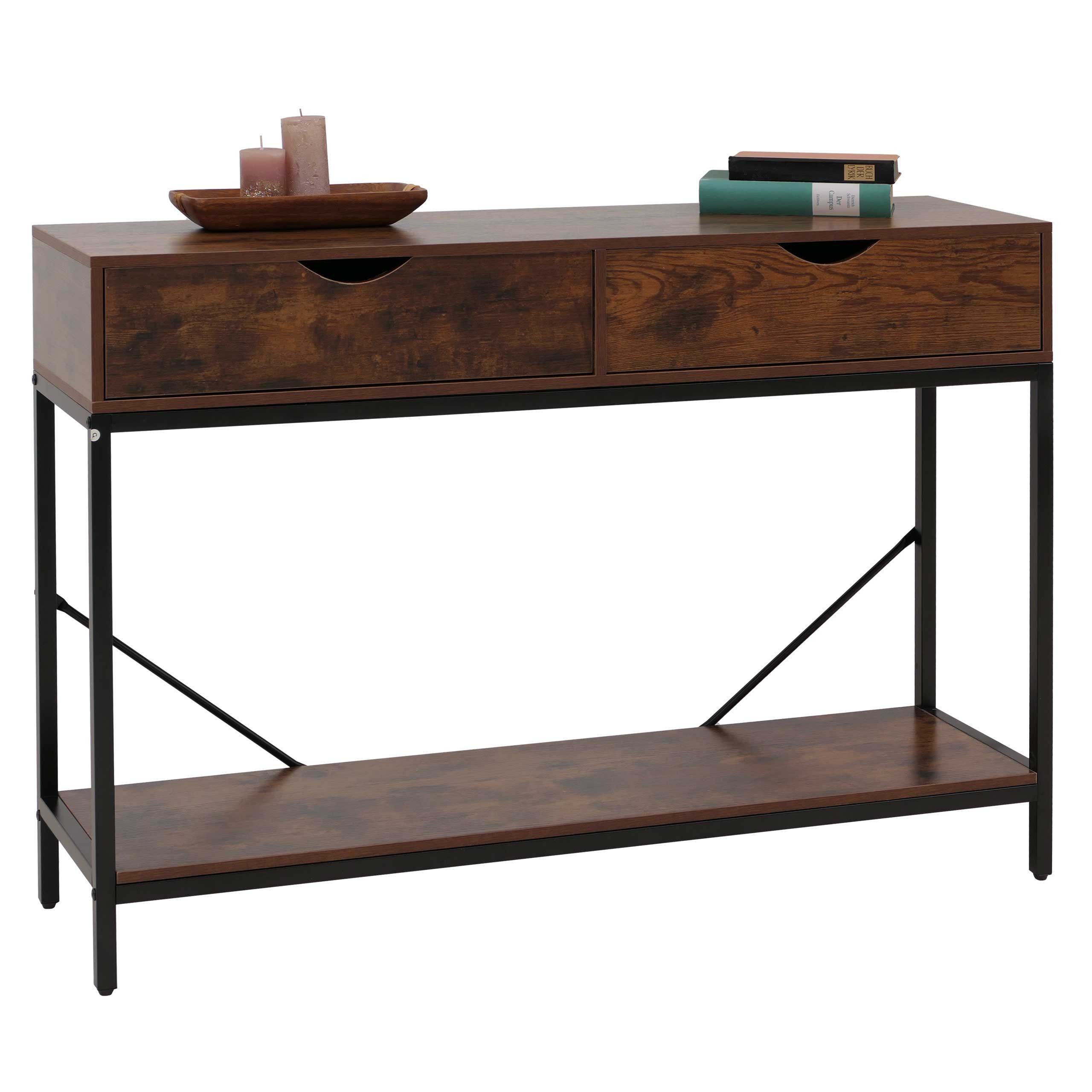 MCW Konsolentisch MCW-O76, Modernes Industrial-Design