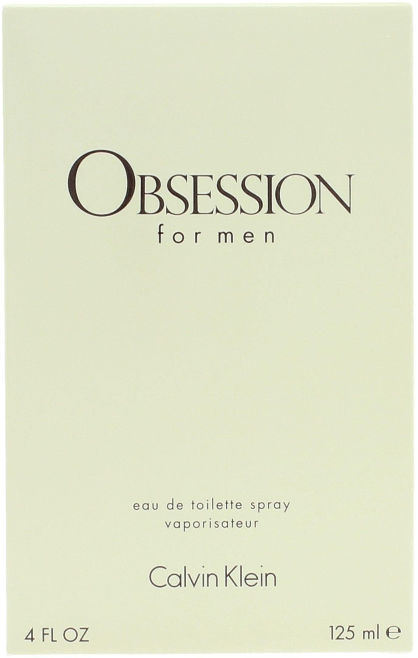 Calvin Klein Eau de Toilette Obsession For Men, mit hochwertigen Inhaltsstoffen