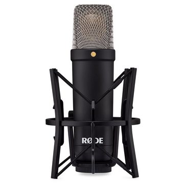 RØDE Mikrofon NT1 Signature Black (mit Gelenkarm-Stativ und Tuch)