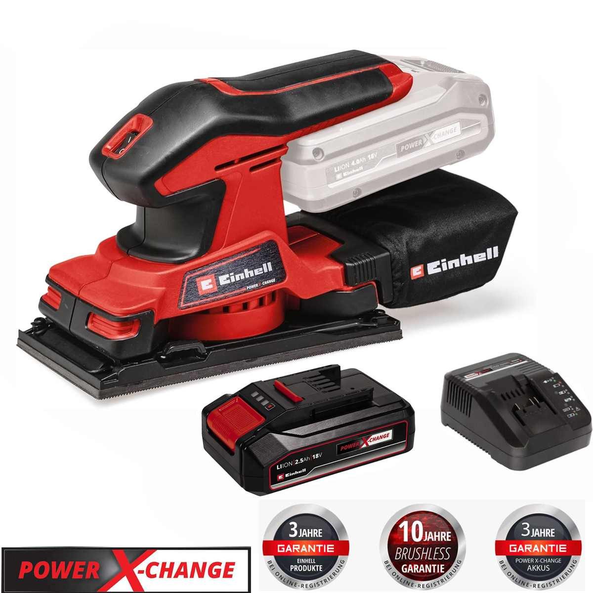 Einhell Schwingschleifer Akku-Schwingschleifer TC-OS 18/187 Li günstig online kaufen