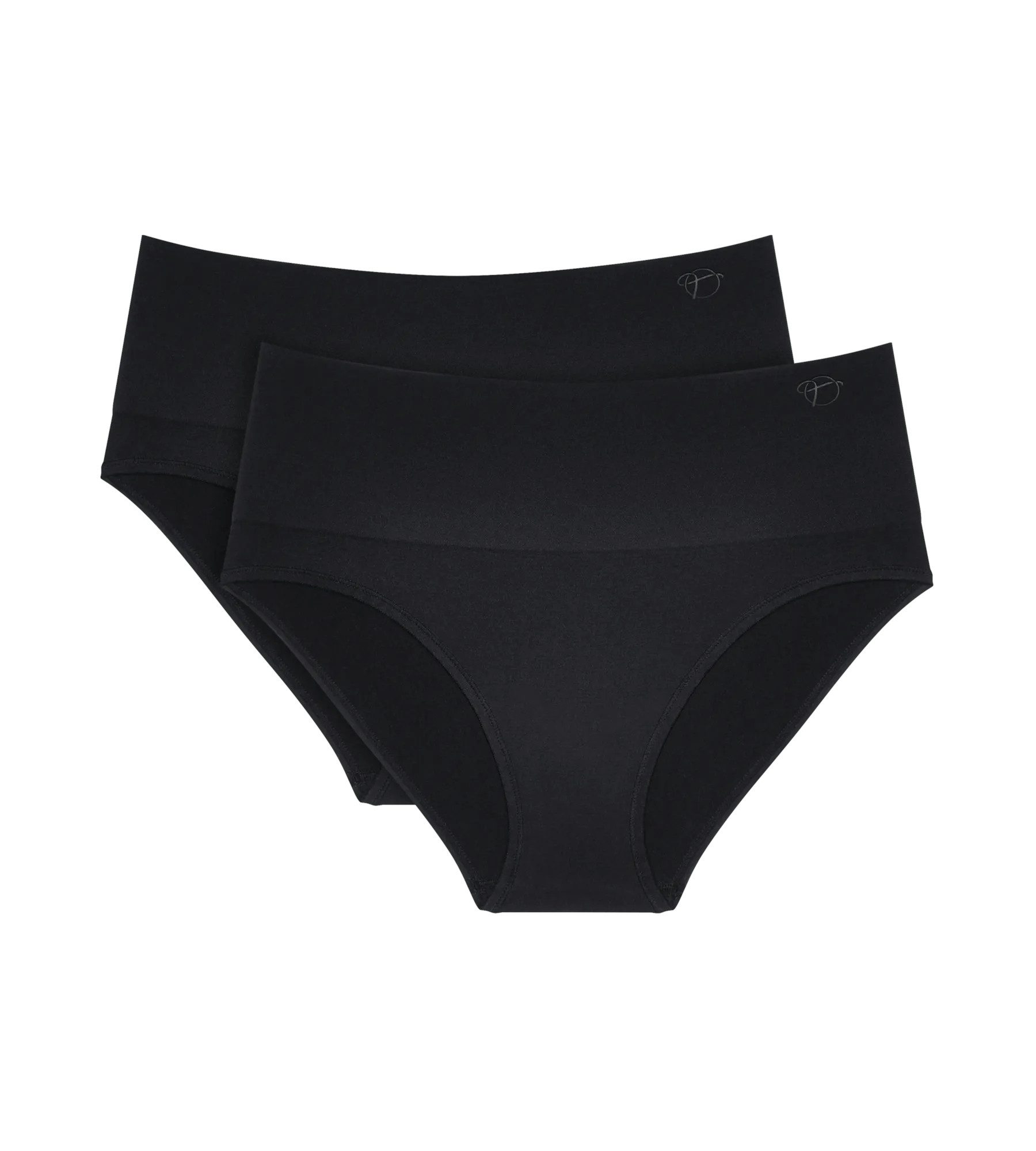 Triumph Maxislip Soft Sculpt (2er Pack) nahtlos, formende Passform, Rundstrick, hoher Beinausschnitt