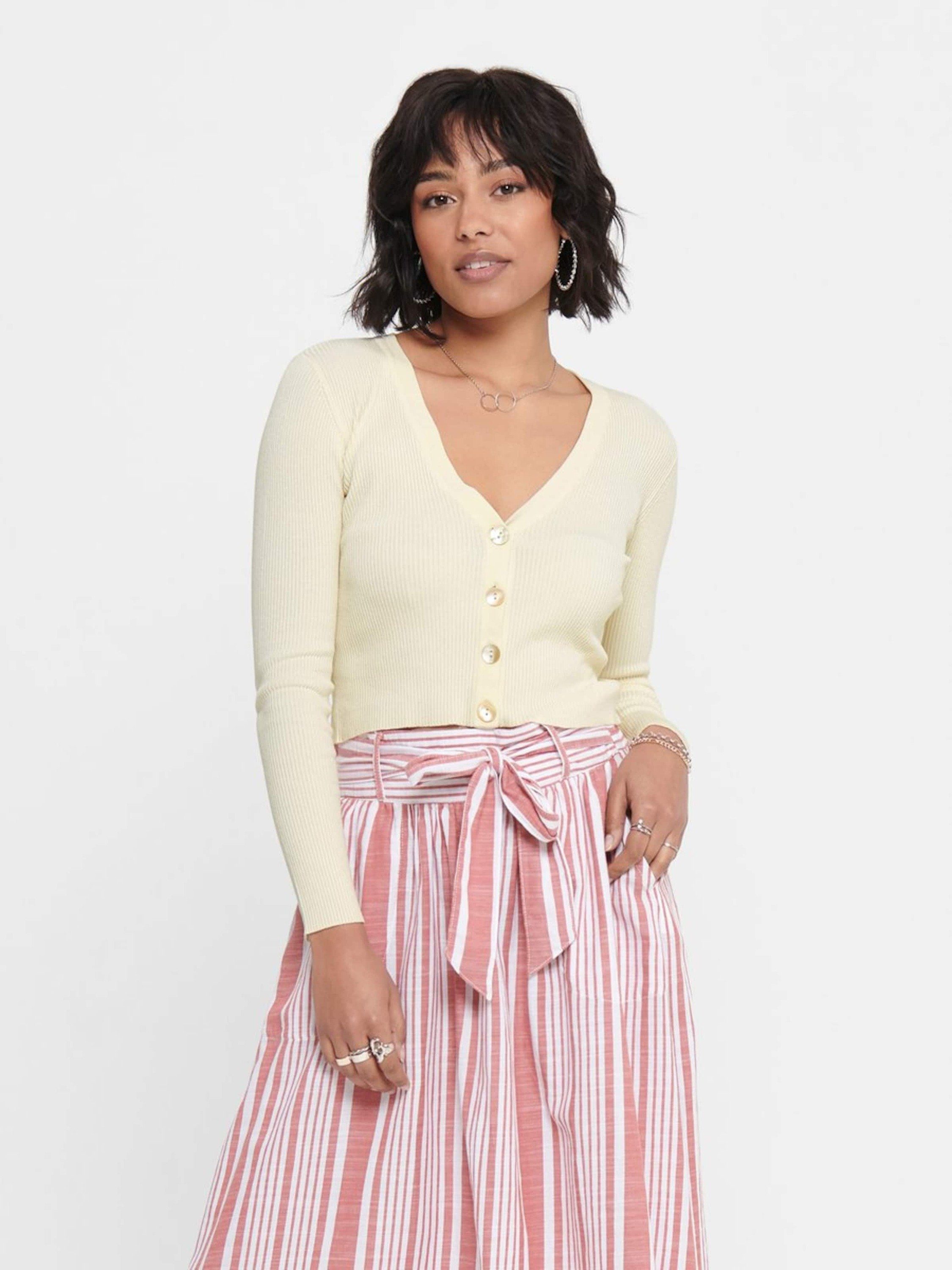 JDY Strickjacke Donnel (1-tlg) Plain/ohne Details