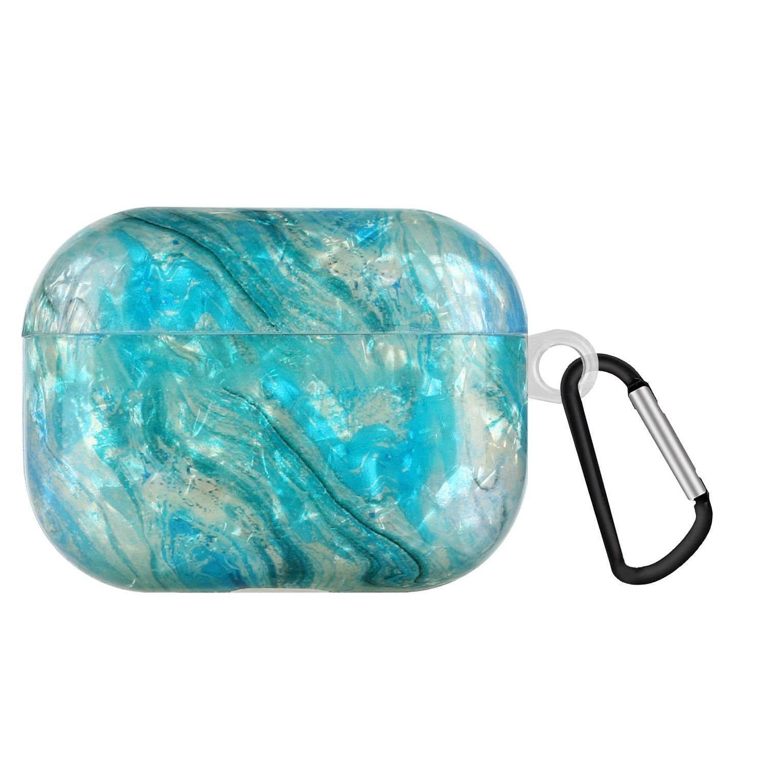 König Design Handyhülle Apple AirPods Pro, Schutz Hülle für Apple AirPods Pro Tasche Case Cover Etuis 360 Grad Bumper Motiv