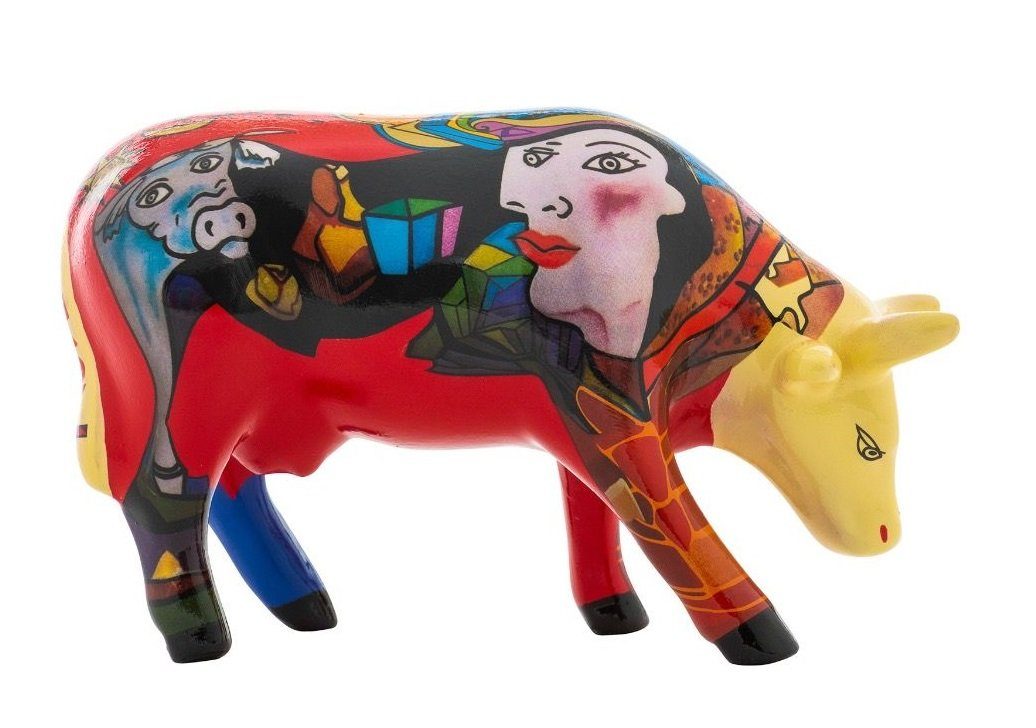 CowParade Tierfigur - Medium Picowso's Period Cowparade Kuh African to Hommage