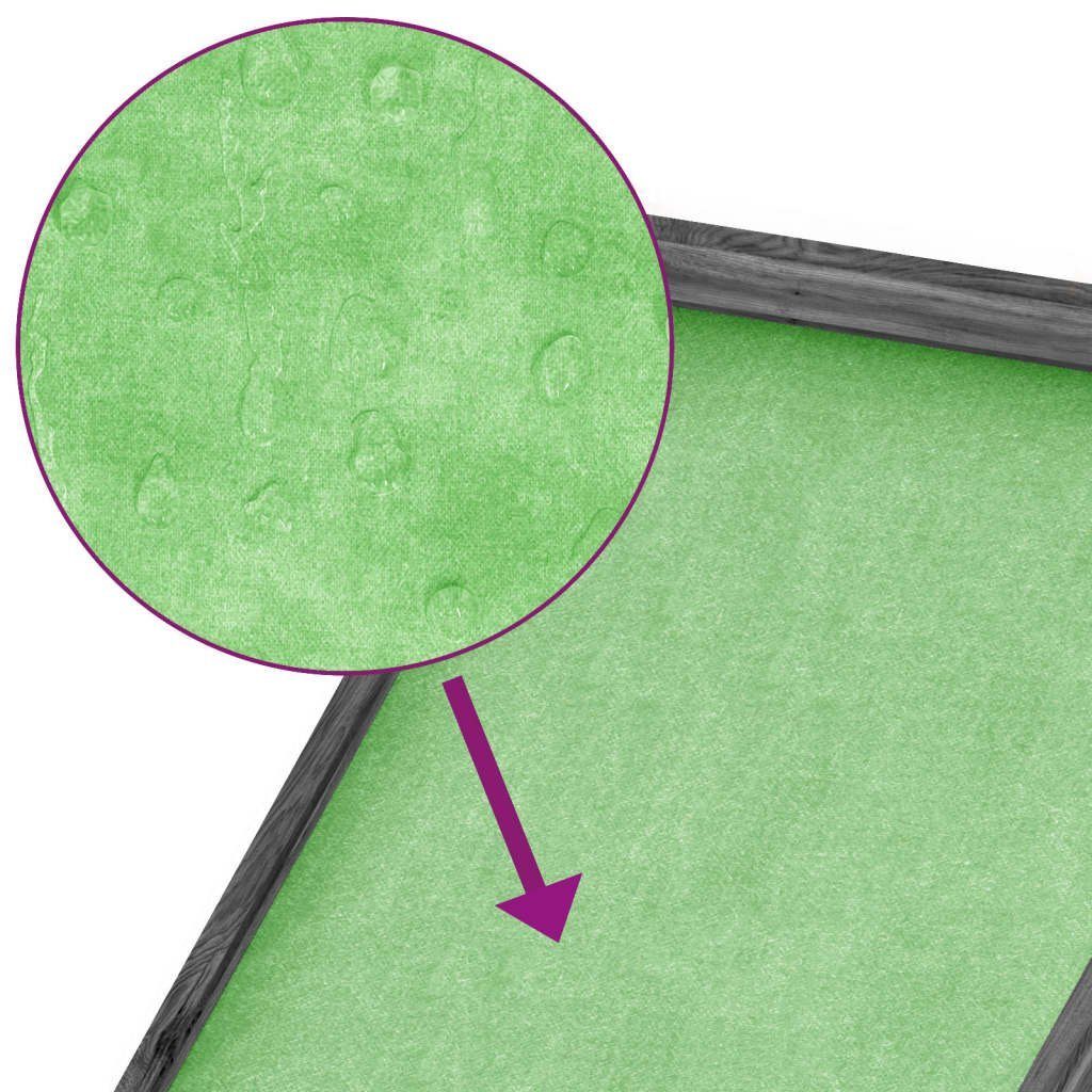 vidaXL Kleintierkäfig Kaninchenstall Grau 170x63x113 cm Massivholz Kiefer