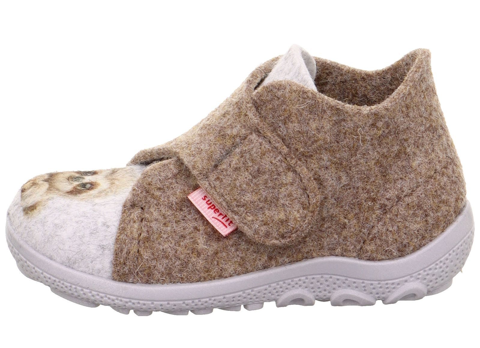 Superfit superfit Kinder Wollfilz Hausschuh HAPPY 1-006291-4000 beige Hausschuh