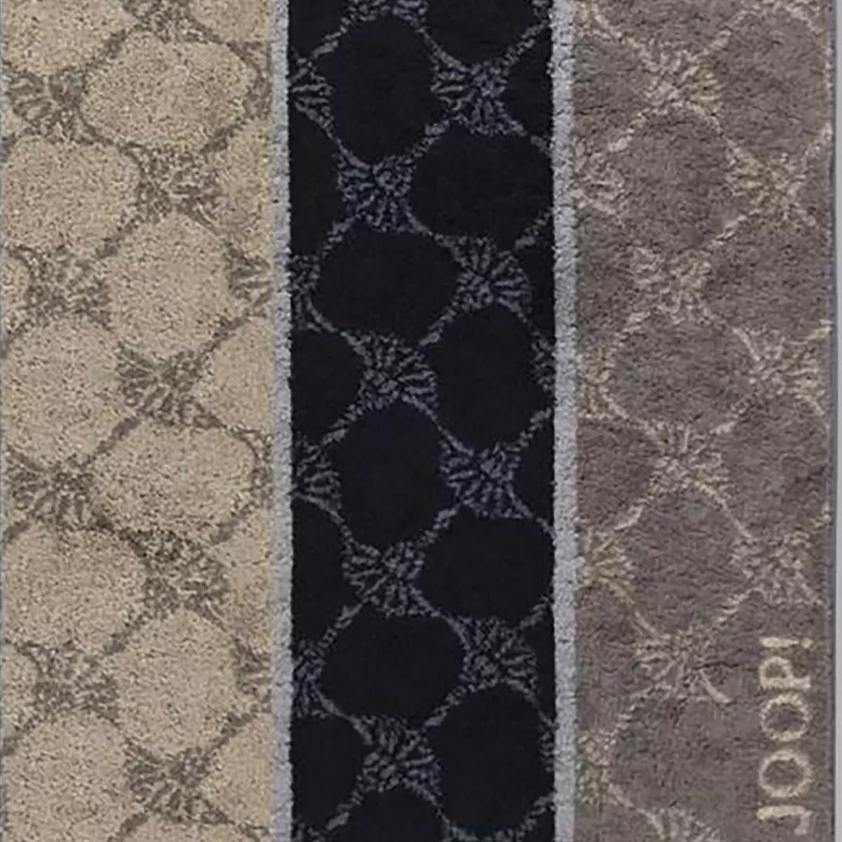 JOOP! Handtuch 2 Stück Joop! Handtuch 1657-70 Cornflower Stripes Graphit 50x100, Walkfrottier (2-St), 100% Baumwolle