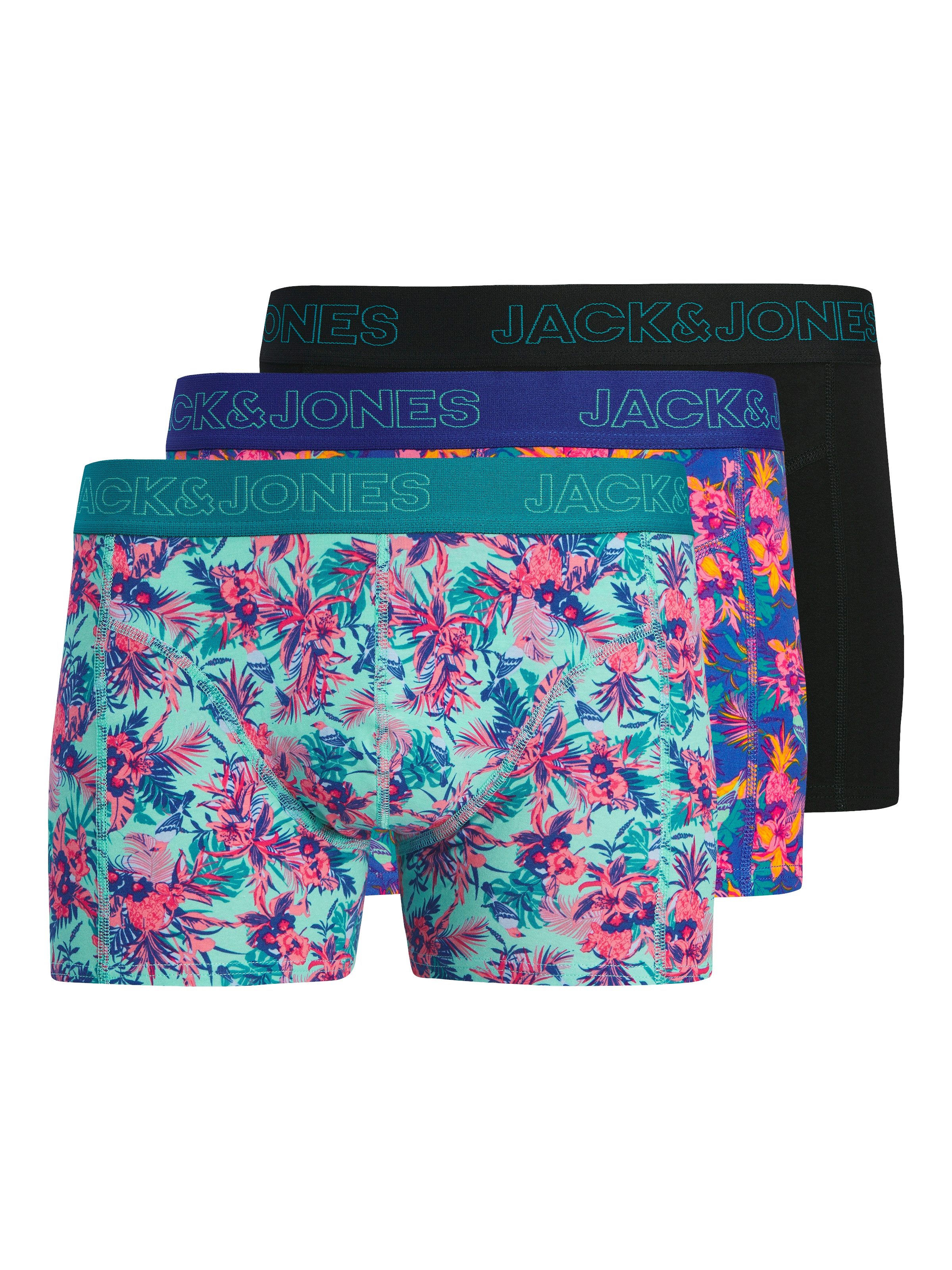 Jack & Jones Trunk JACEXOTIC LEAVES TRUNKS 3 PACK SN (Packung, 3-St)
