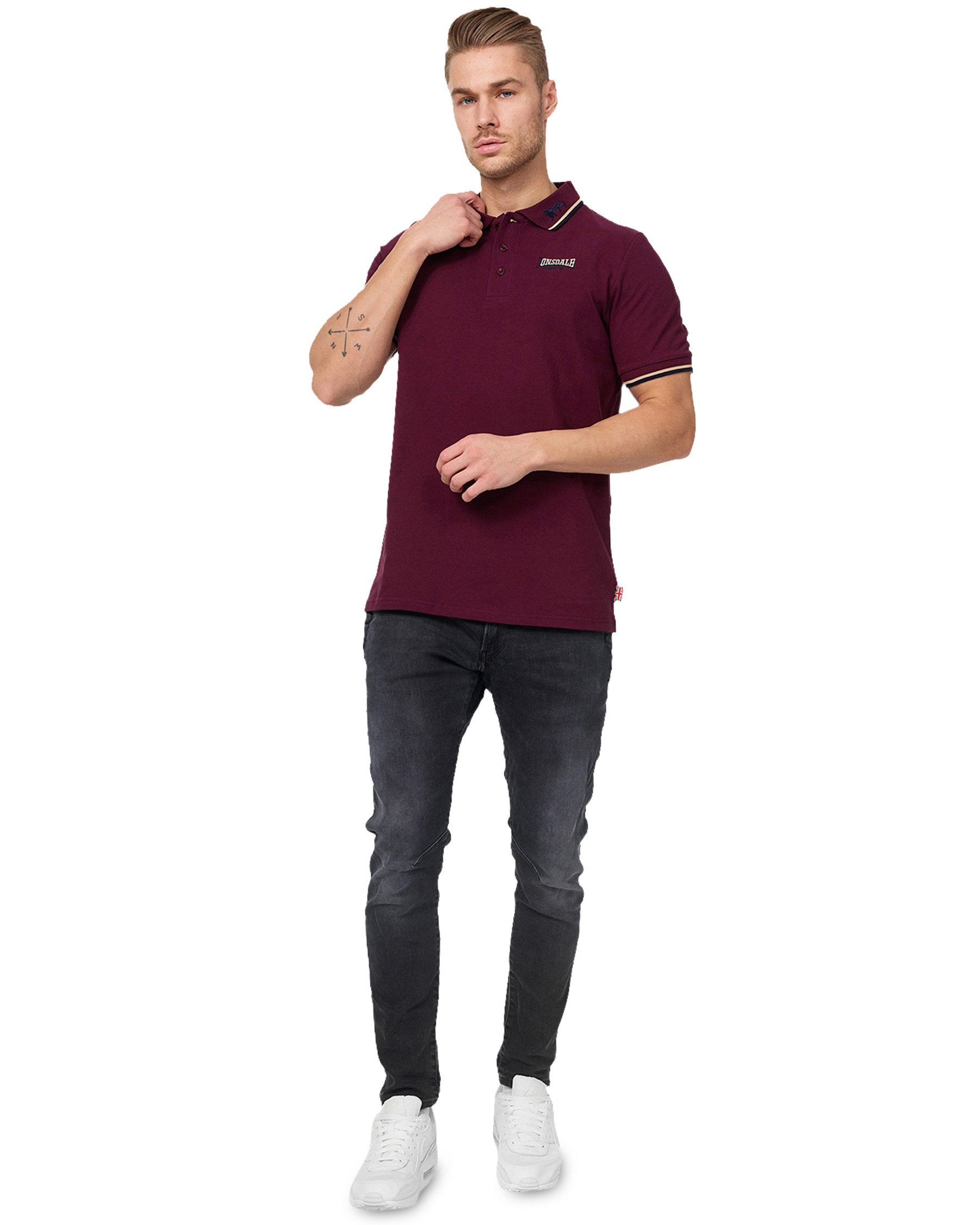 Lonsdale Poloshirt Lion (Packung, 1-tlg., 1er-Pack)