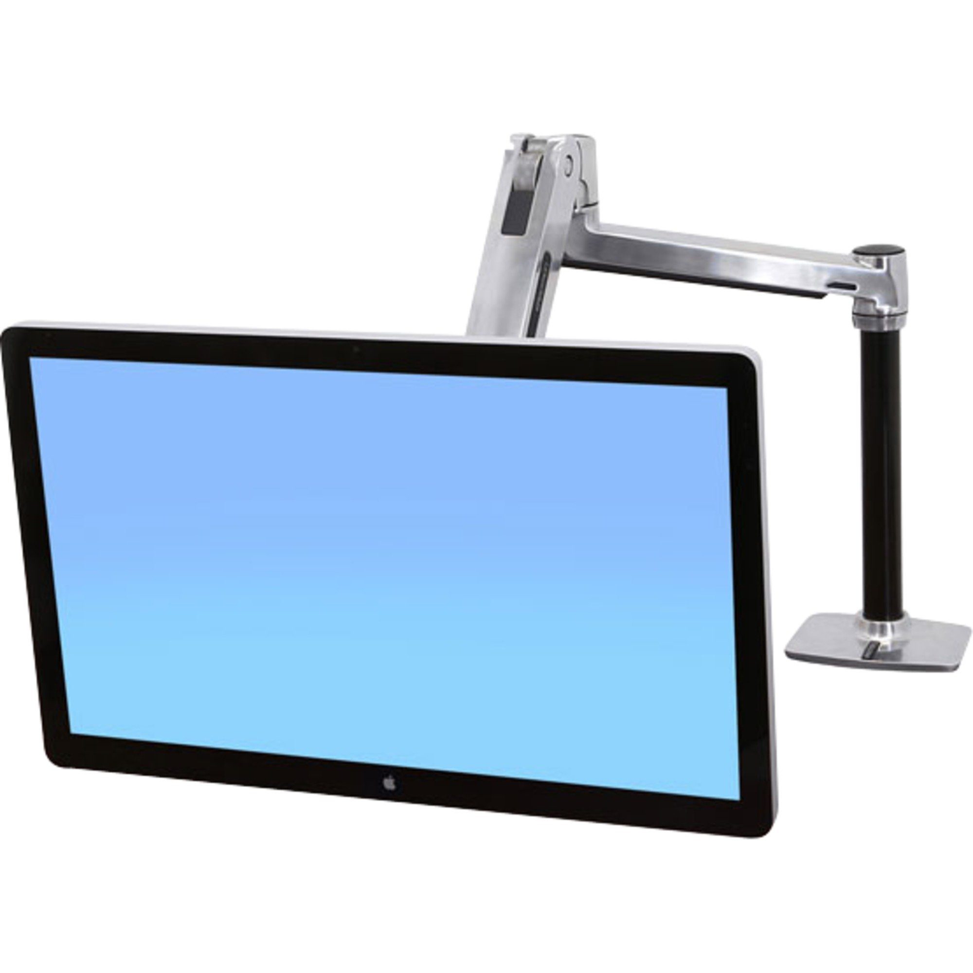 Ergotron Wandhalterung Ergotron LX HD Sitz-Steh-Tischmontage-LCD-Arm