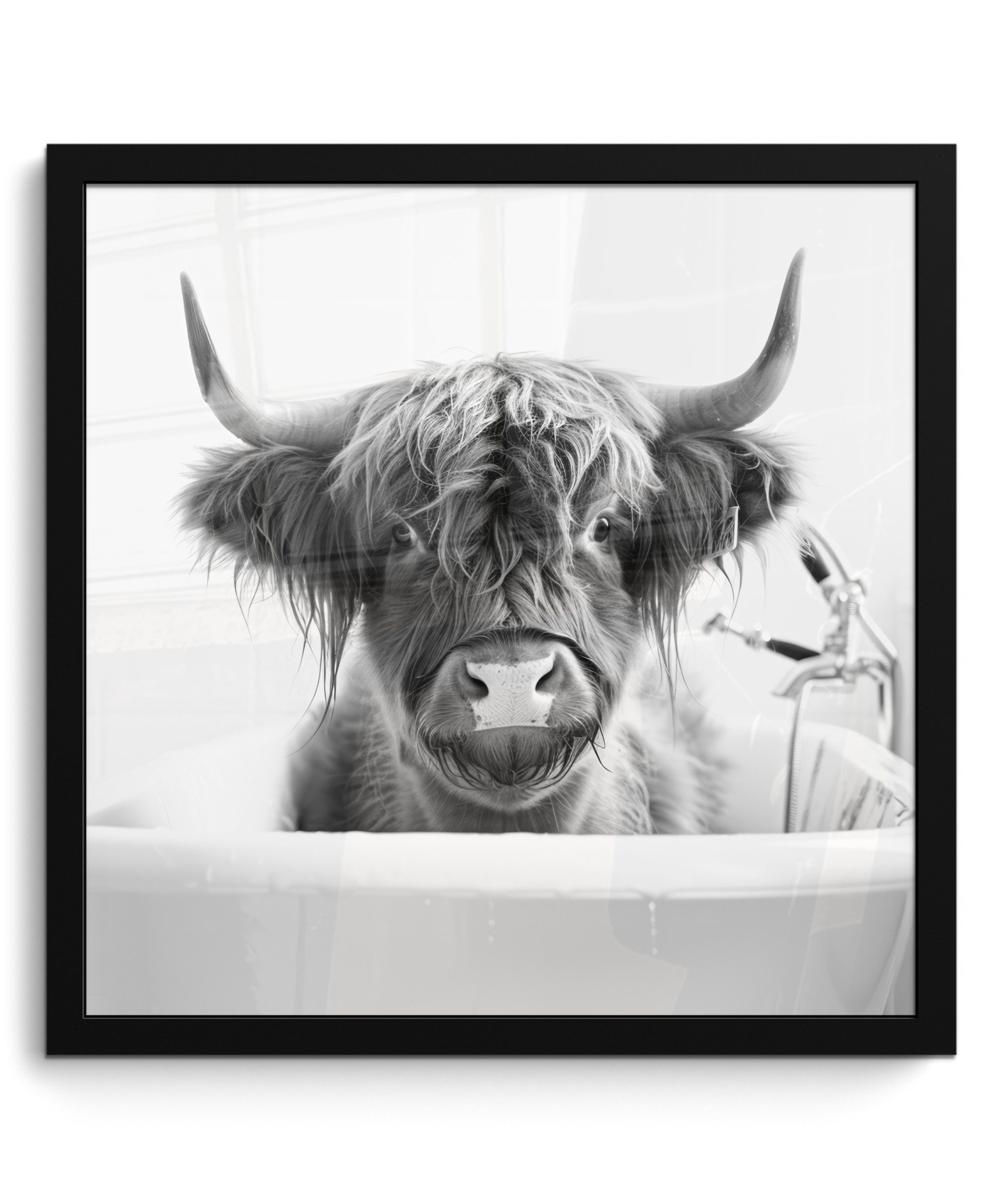 MuchoWow Poster Schottischer Highlander - Kuh günstig online kaufen