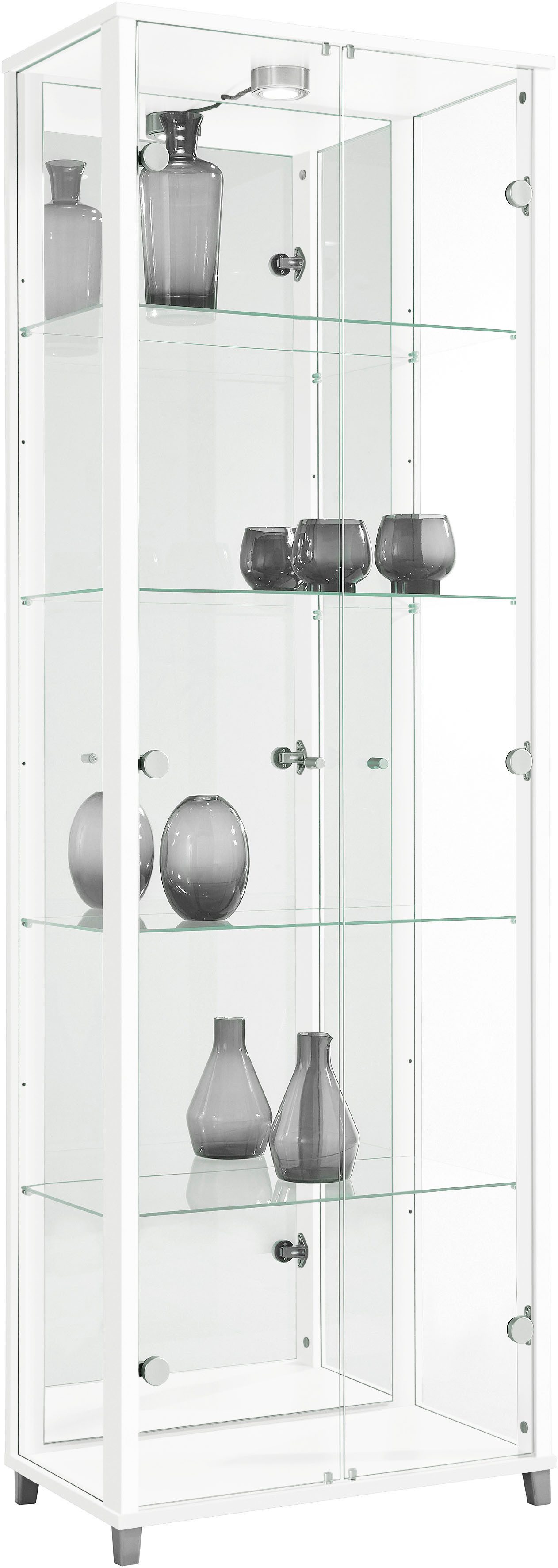fif möbel Vitrine OPTIMA Standvitrine, Vitrinenschrank, Glasvitrine, Sammle günstig online kaufen