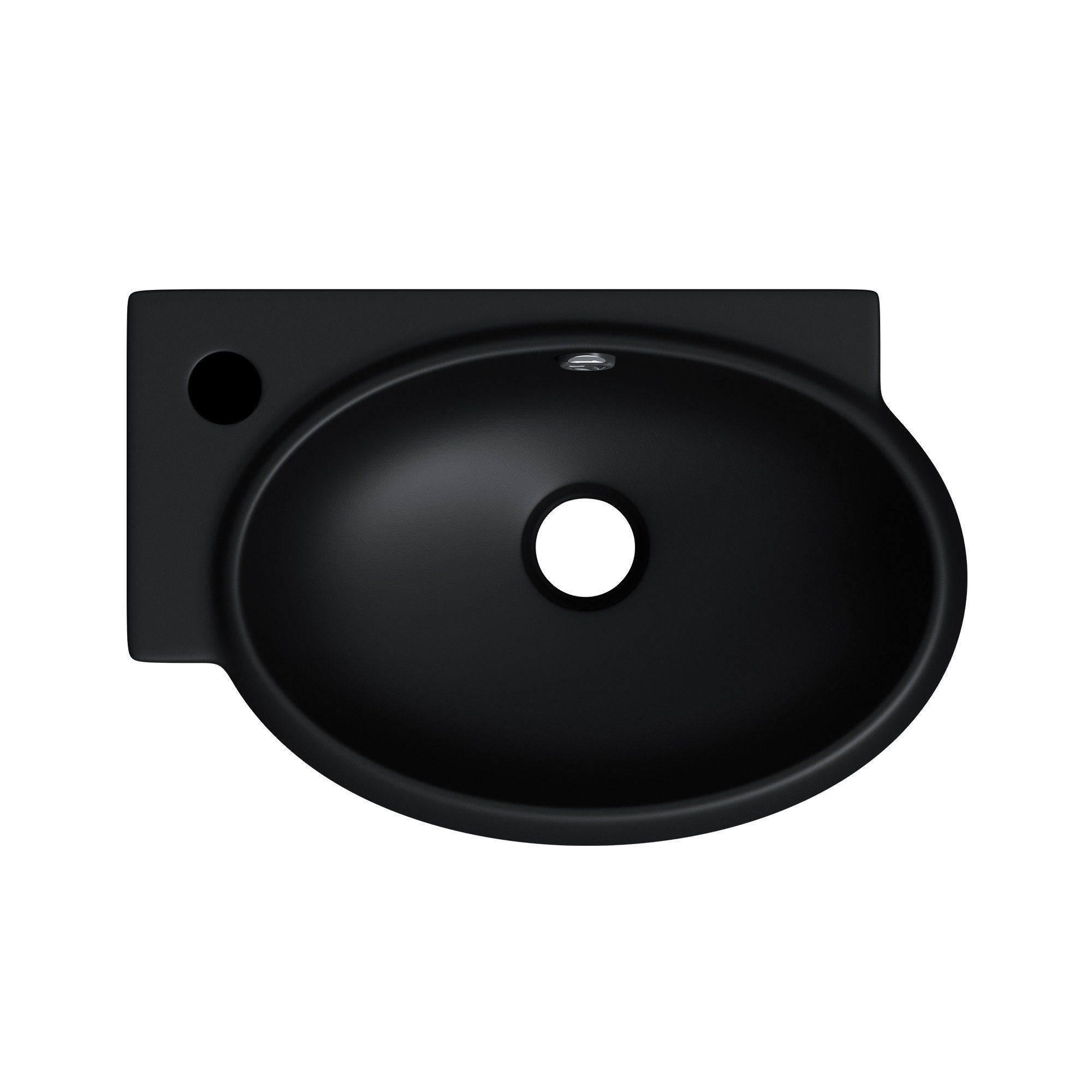 doporro Waschbecken Aufsatzwaschbecken keramik Hängewaschbecken Badezimmer günstig online kaufen