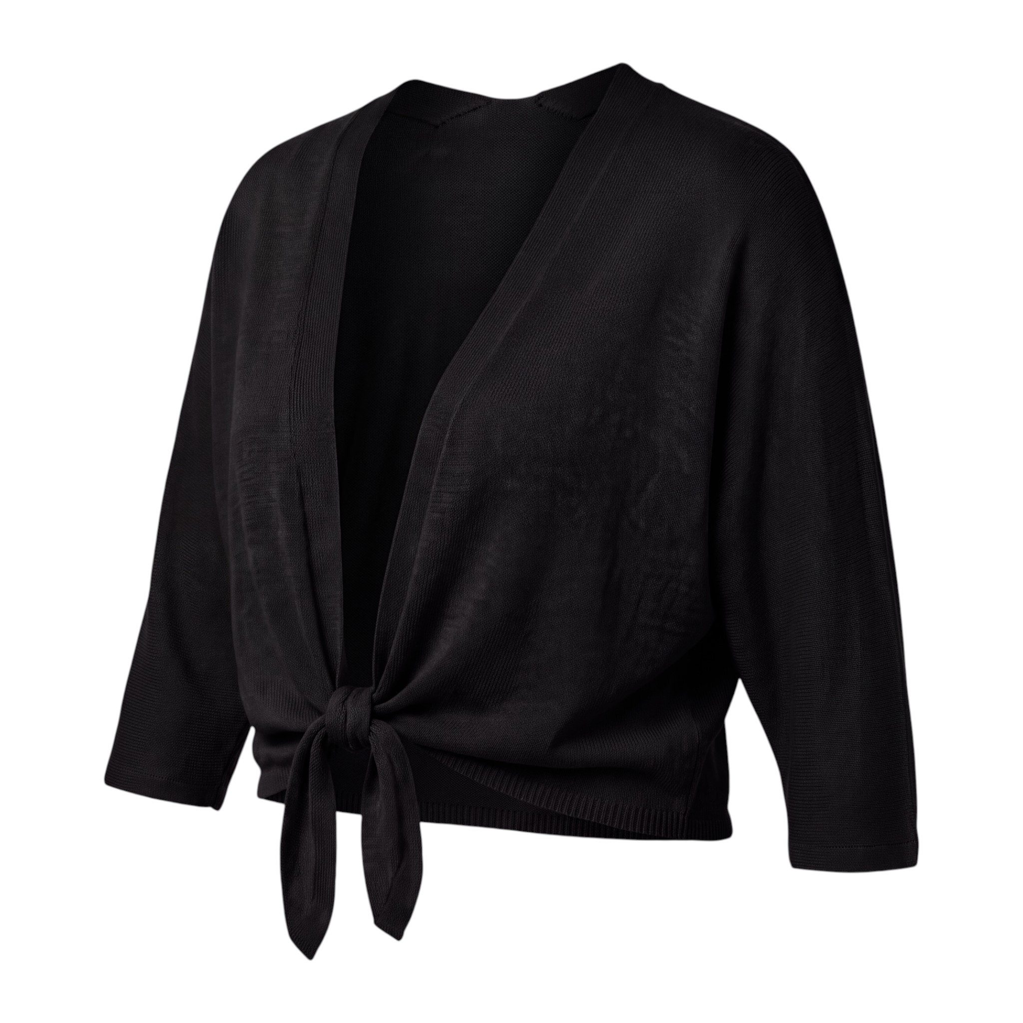 OriginalYou Bolero Cardigan Damen Feinstrick Jacke zum Binden 3/4 Arm Passend für 38/40 (relaxed), 42/44 (regular)