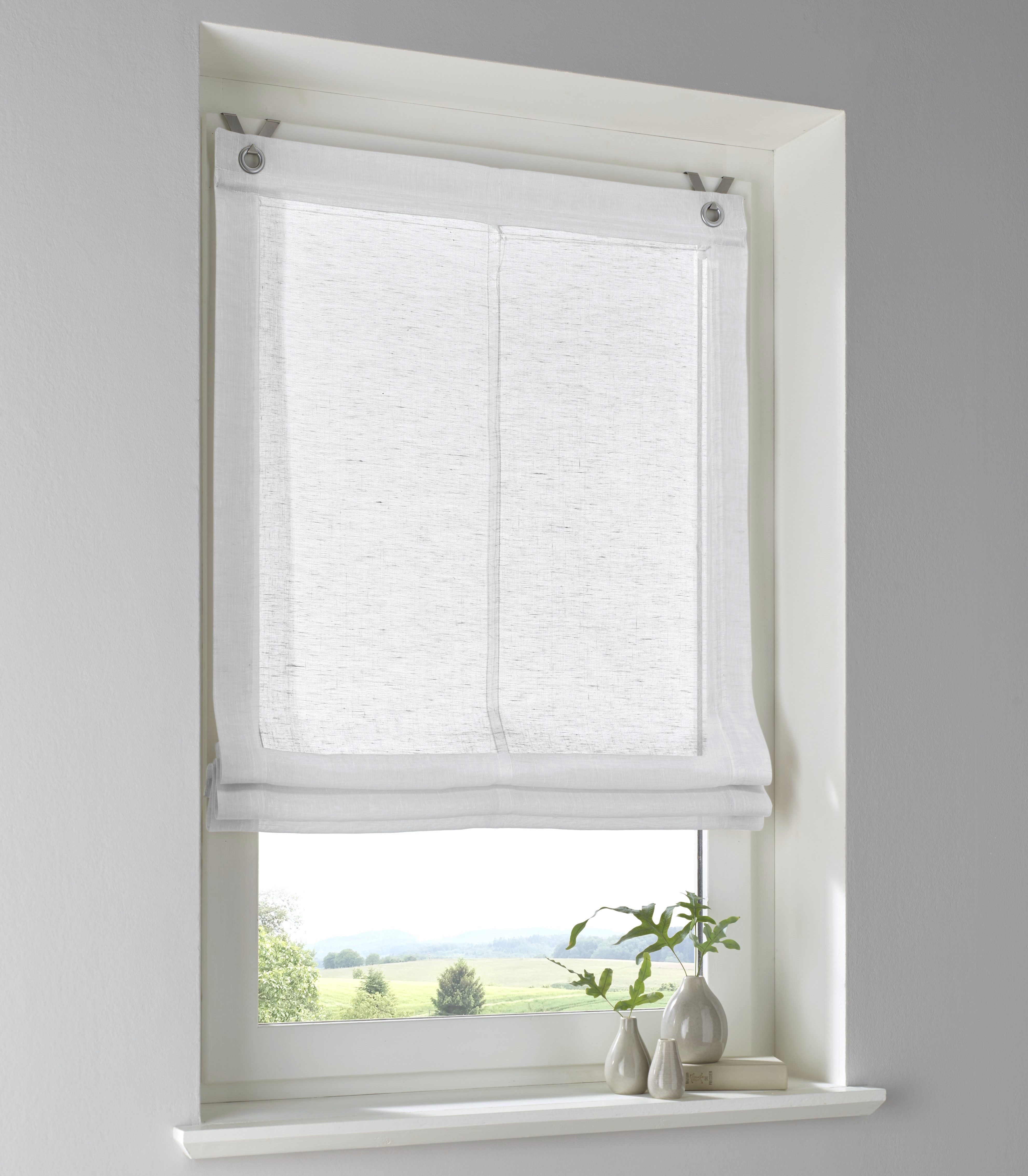 Kutti Raffrollo Brondby, mit Hakenaufhängung, ohne Bohren, freihängend, Lei günstig online kaufen