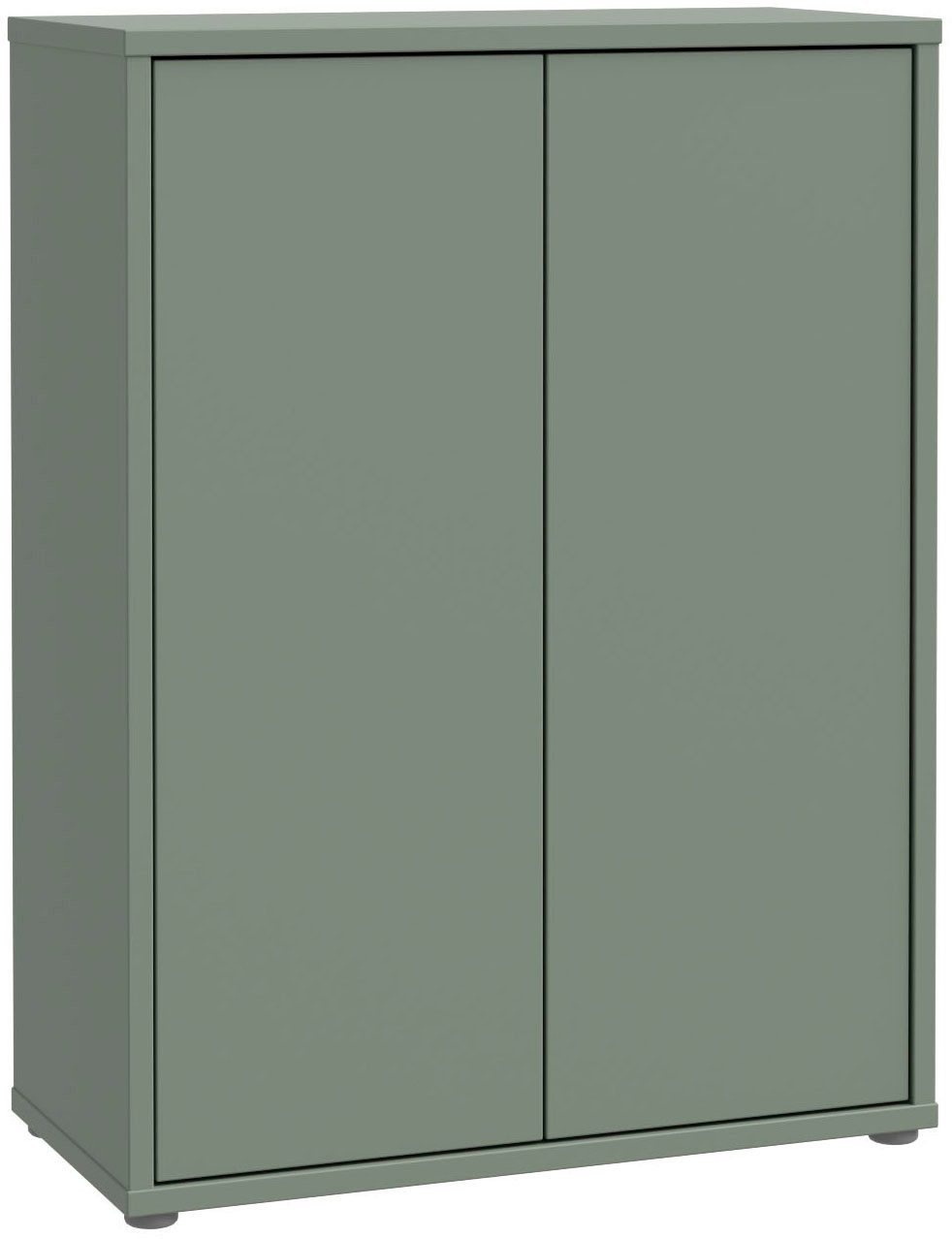 FORTE Schuhschrank Alice Springs, Schuhschrank, Platz für 15 Paar Schuhe, 2 Türen (B/H/T 74,5/99,1/34,9 cm) Stauraumschrank, Mehrzweckschrank, grifflose Front, Push to open