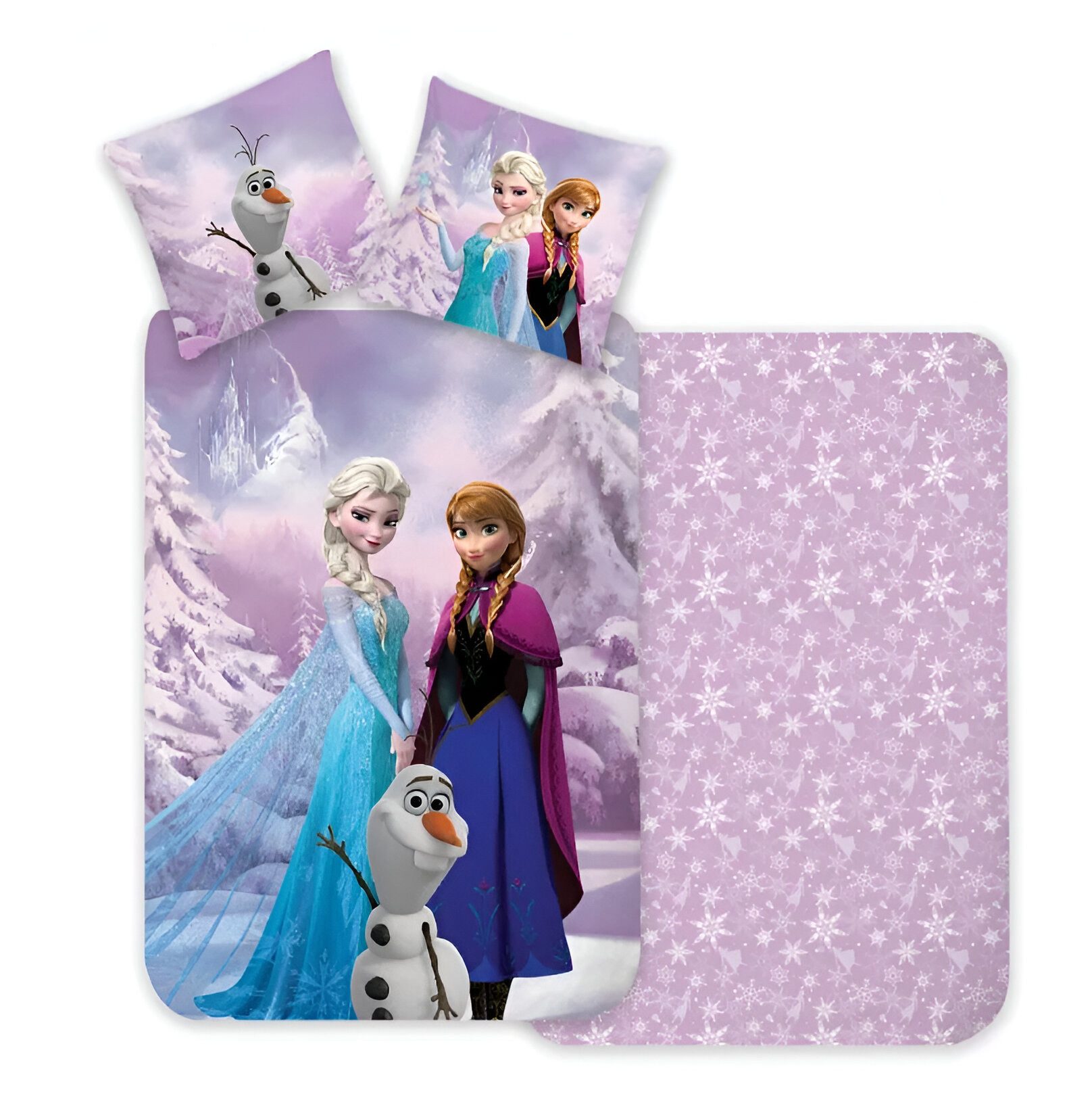 Babybettwäsche Disney Die Eiskönigin Bettwäsche-Set Baby Kleinkinder 100×135 40×60