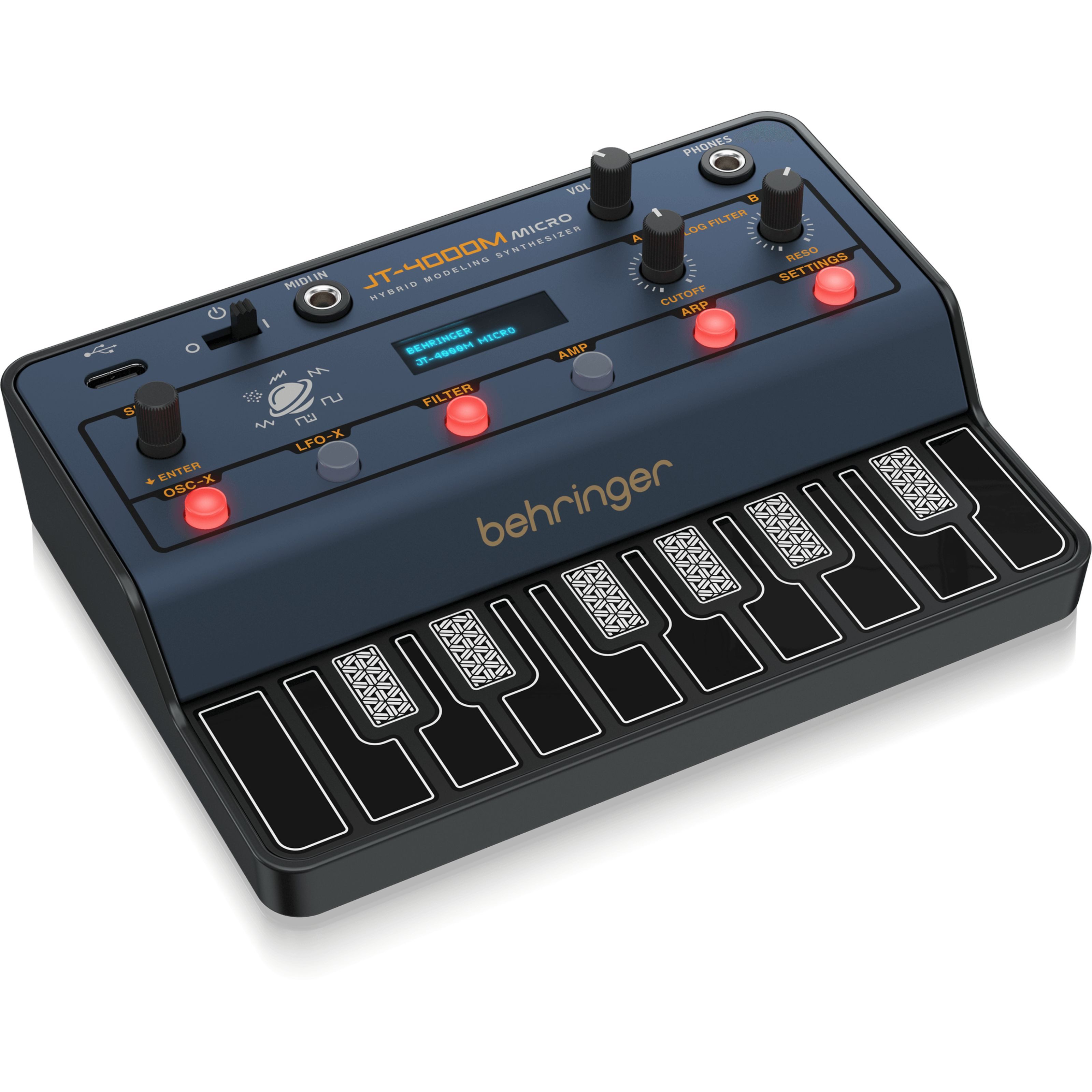 Behringer Synthesizer (Synthesizer, Analog Synthesizer), JT-4000M Micro - Synthesizer