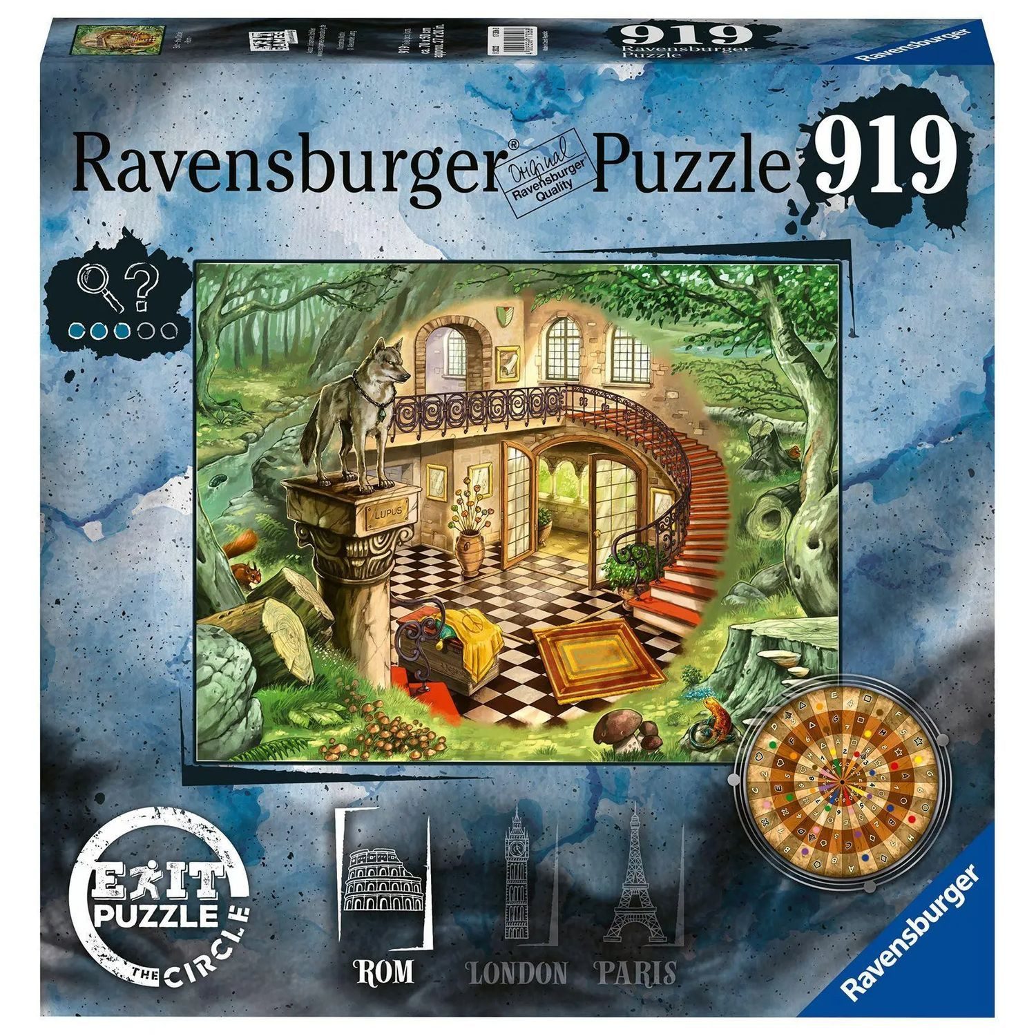 Ravensburger Puzzle Ravensburger Puzzle 17306 Exit - the Circle in Rom, Puzzleteile
